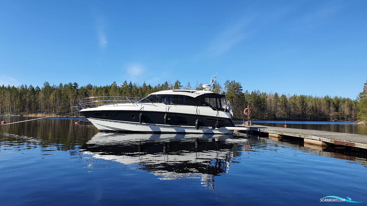 Grandezza 40 CA Motorboten 2017, met Volvo Penta D4-300 Dph Evc-EC motor, Finland