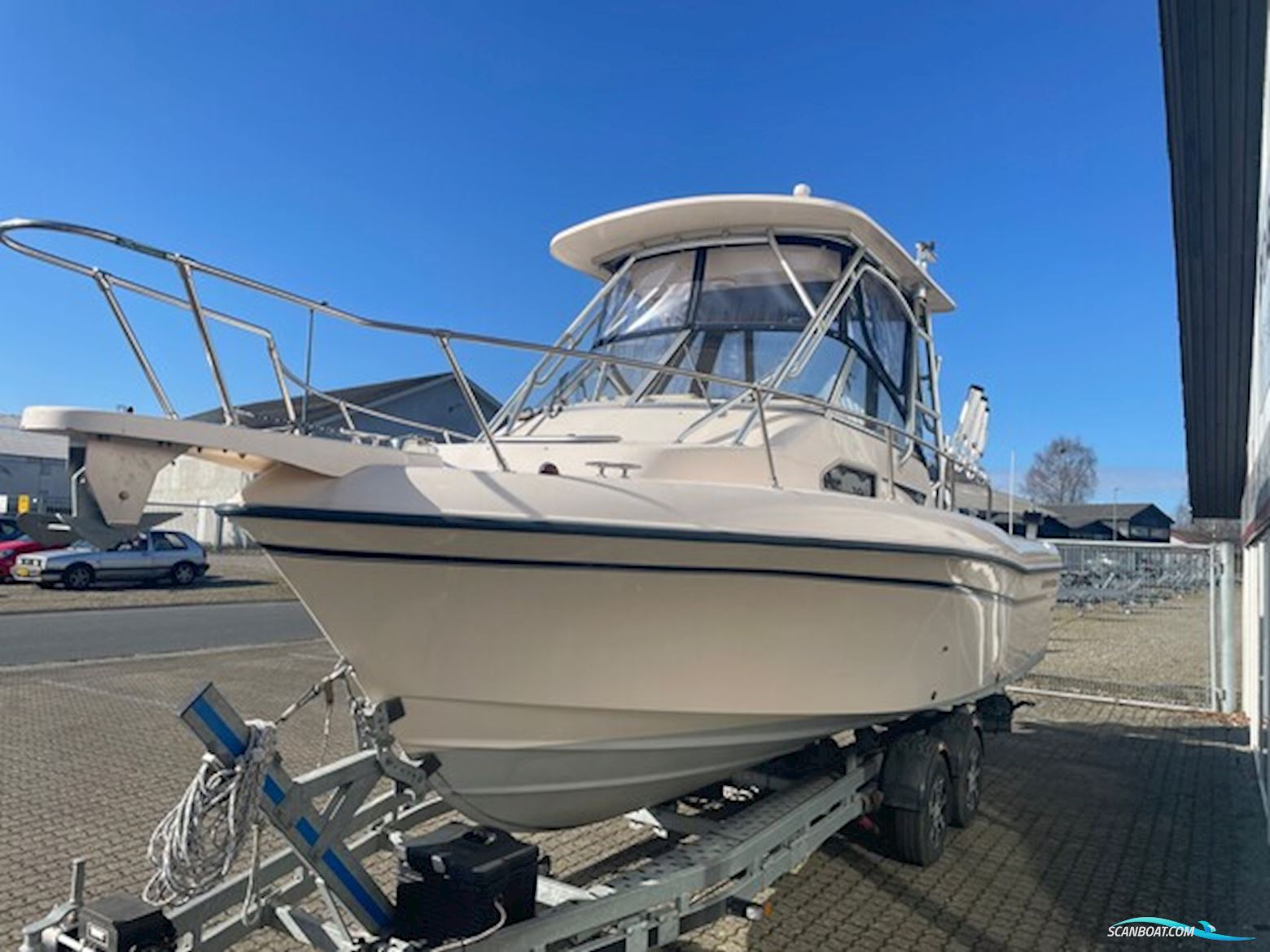 Grandy White Gulfstream 232 Med ny 400 hk Mercury Verado V10 XL CF