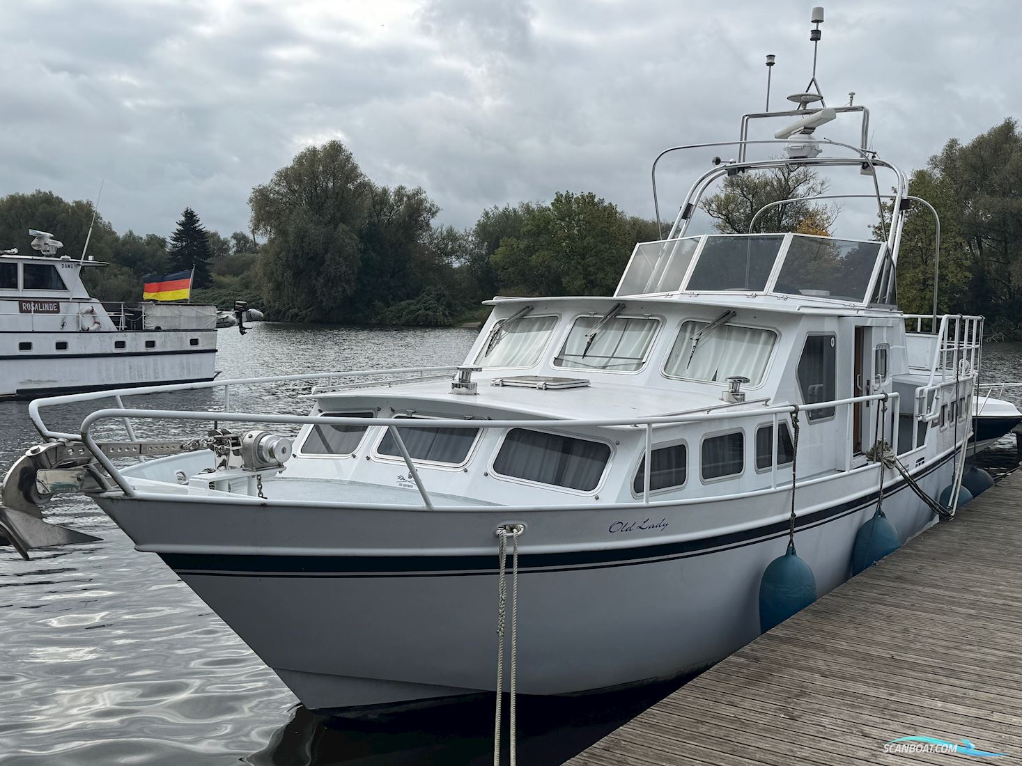 Gruno 1150 de Luxe Motorboten 1991, met Ford Lehmann motor, Duitsland