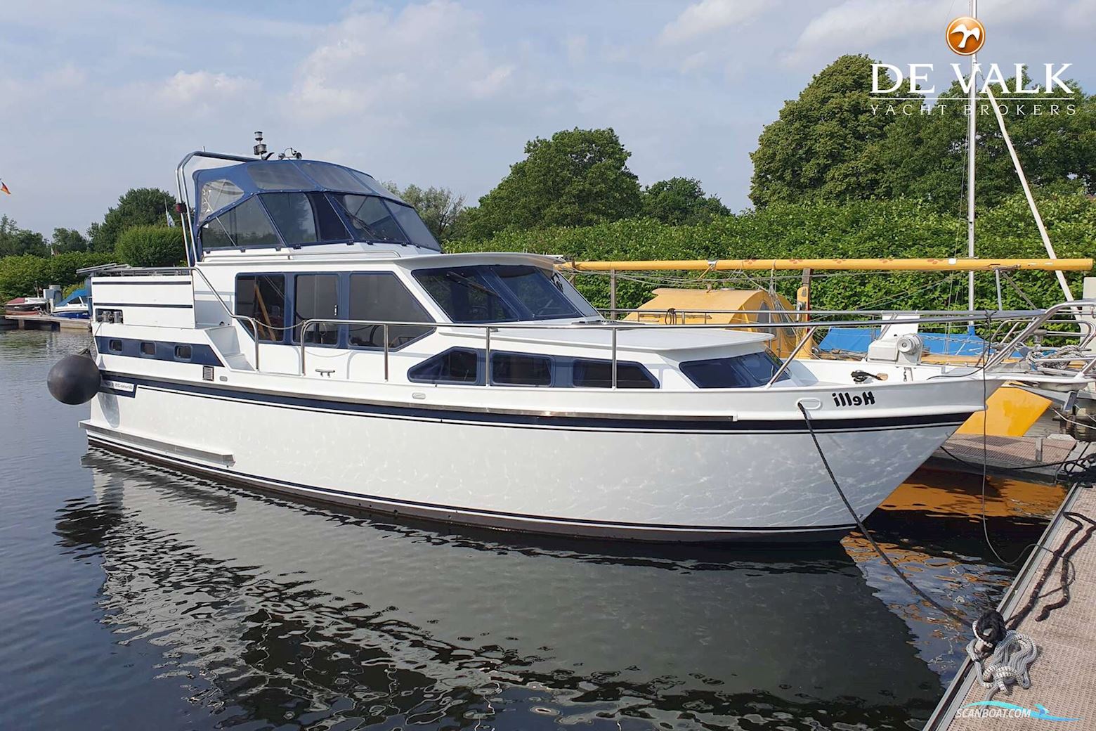 Gruno 35 S Compact Motorboten 1999, met Perkins motor, Duitsland