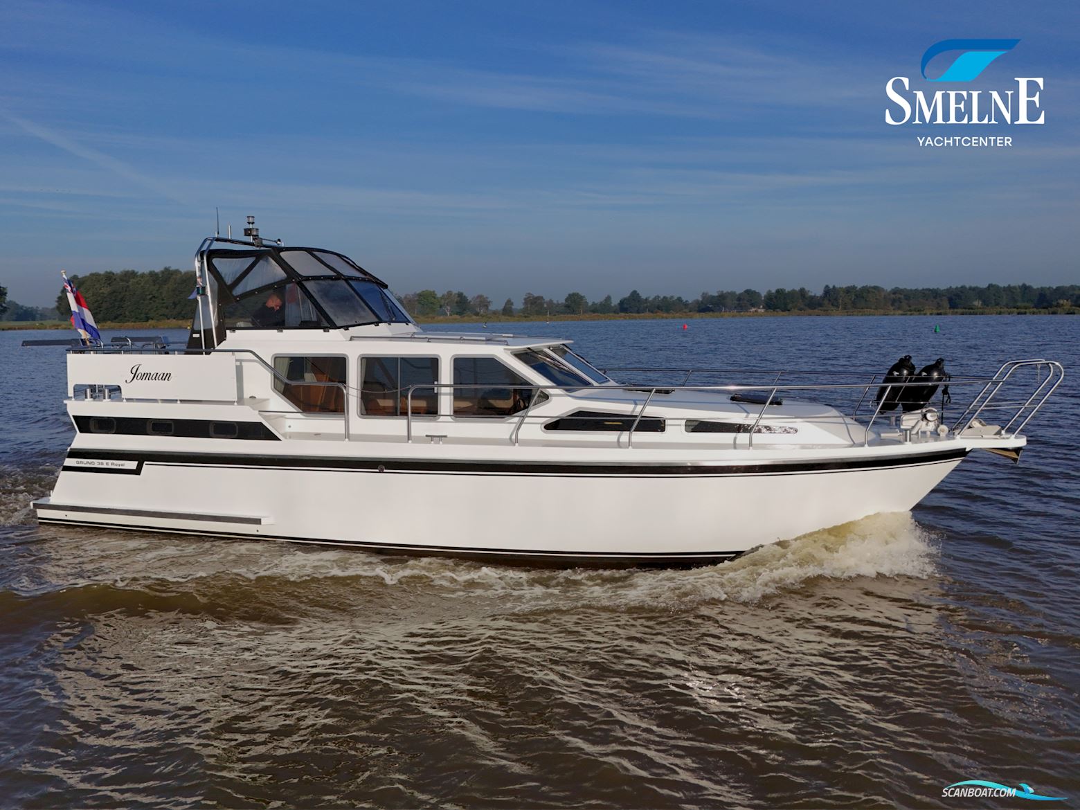 Gruno 38 E Royal Motorboten 1997, met Perkins, M135 motor, The Netherlands