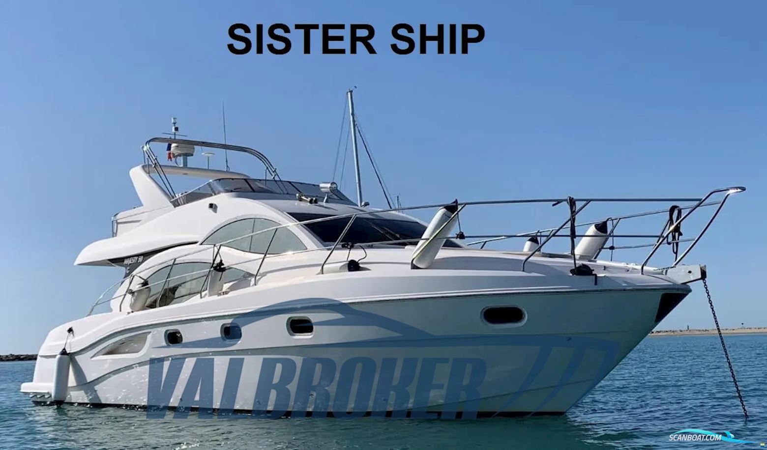 Gulf Craft Majesty Yachts 50 Motorboten 2005, met Volvo Penta D9 motor, Kroatië