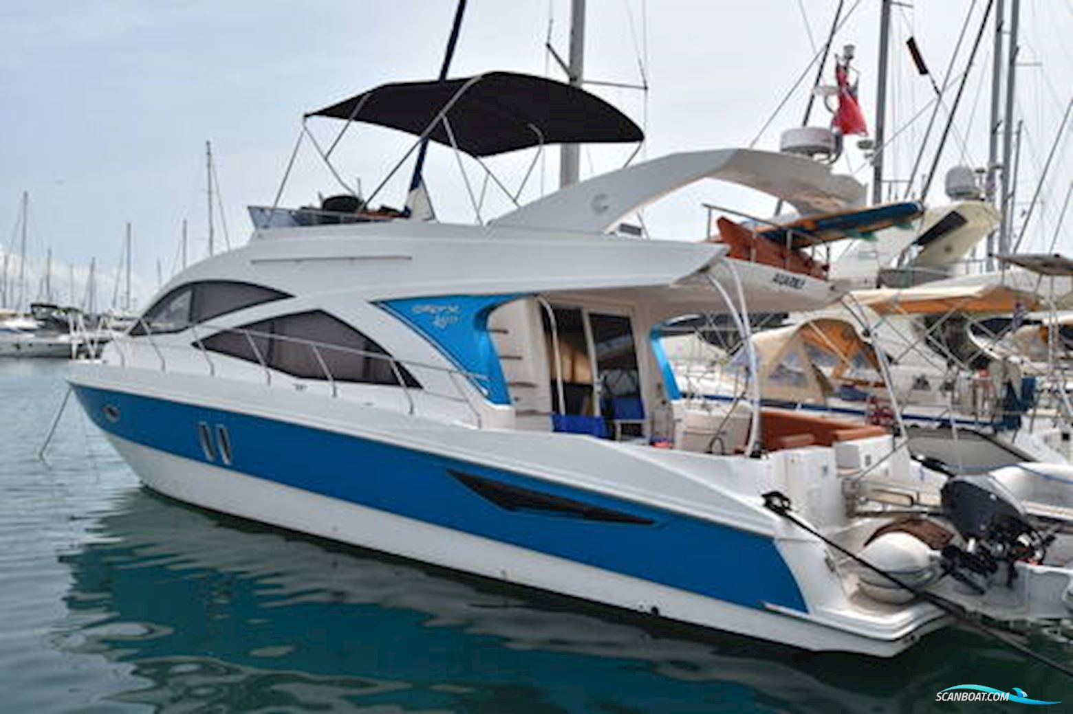 Gulf Craft Oryx 46 Fly Motorboten 2008, met Volvo Penta D6 motor, Griekenland