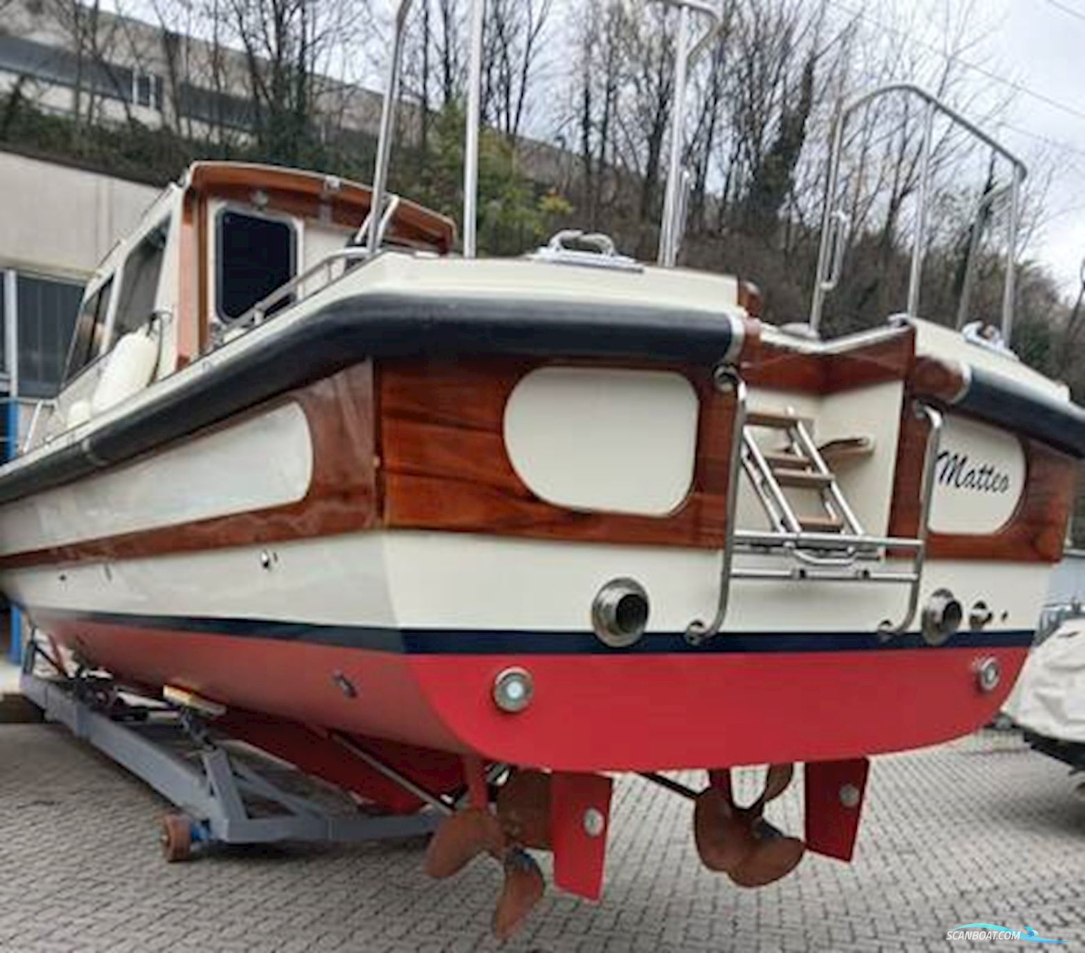 Halmatic Nelson 40 ex Pilot Boat Motorboten 1975, met Aifo Fiat 100 - 8361 Srm 32s motor, Italië