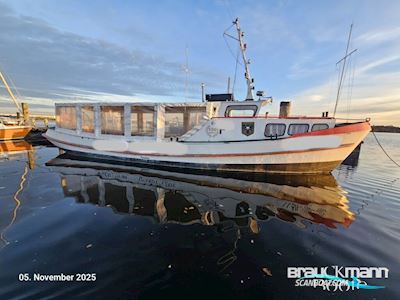 Hamsdorf Barkasse Motorboten 1925, met John Deere motor, Duitsland