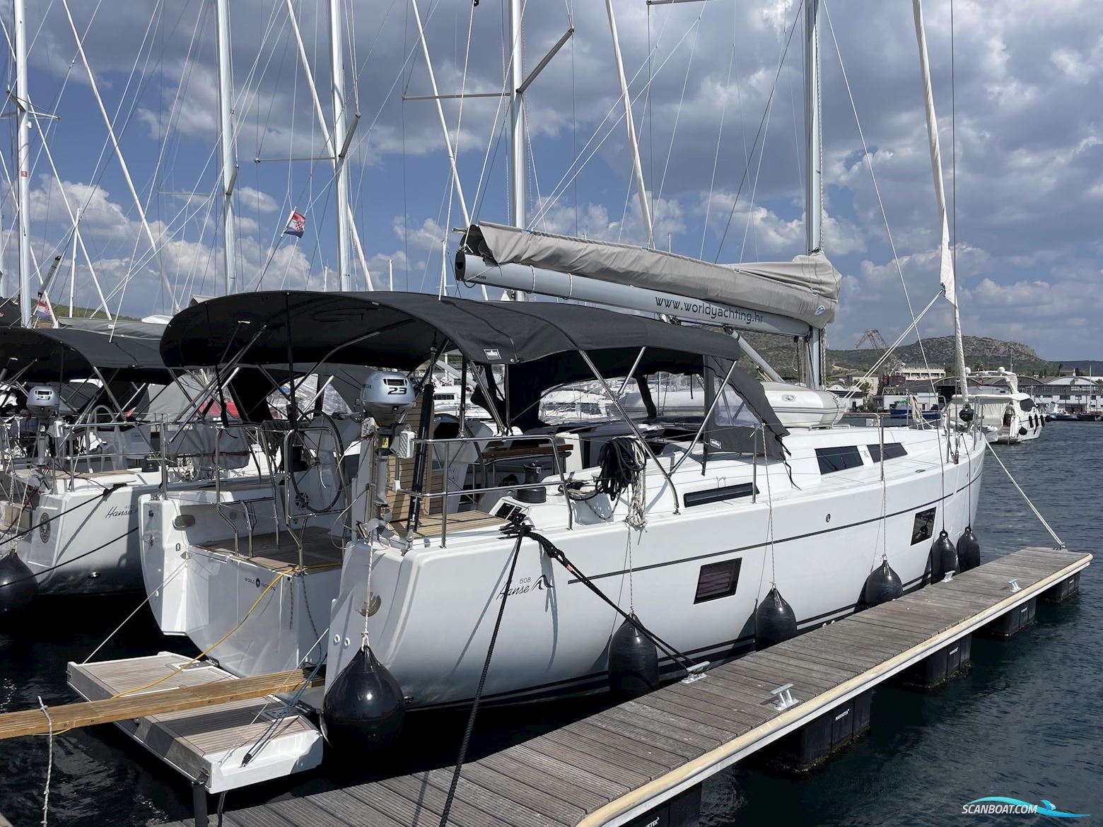 Hanse 508 Motorboten 2023, met Yanmar motor, The Netherlands