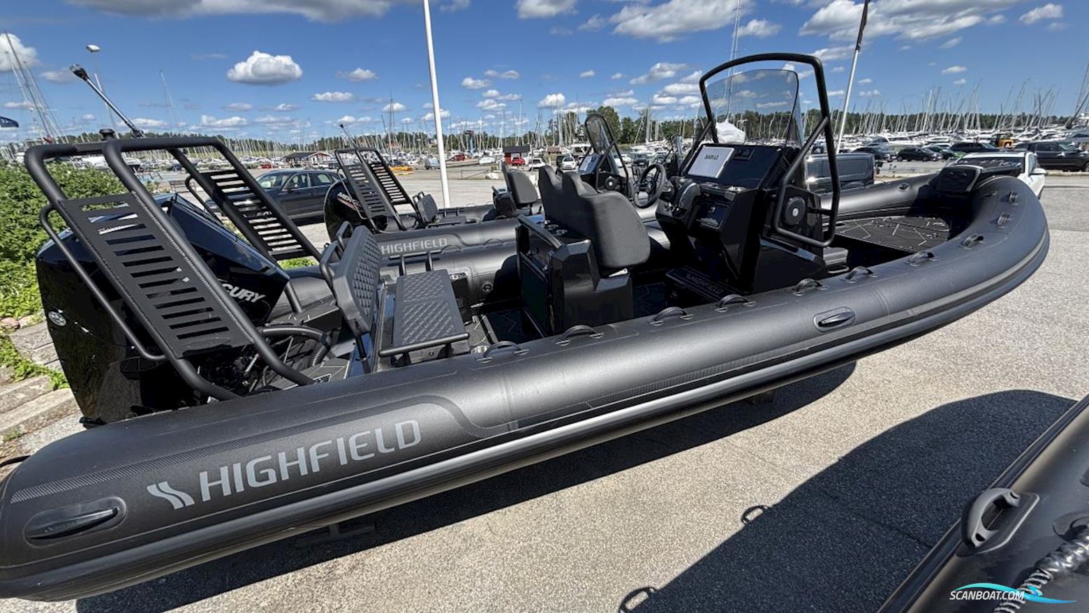 Highfield SP 660 Motorboten 2024, met Mercury 200 V6 motor, Sweden
