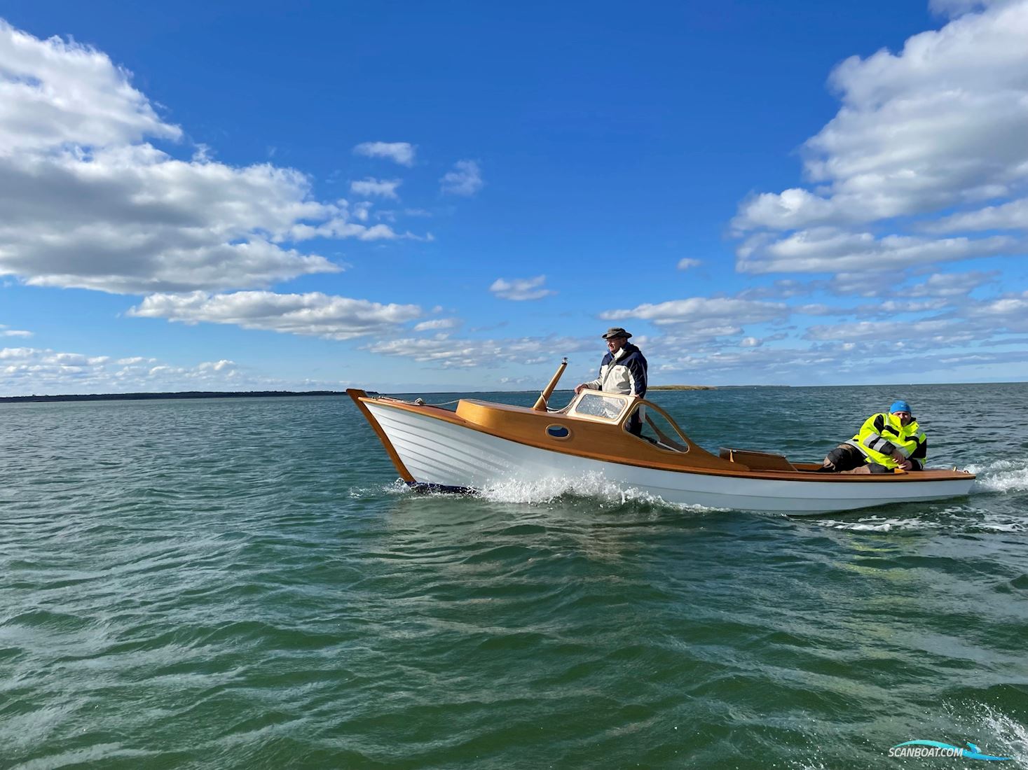 Historical boat Motorboten 2021, met Yanmar motor, Estland