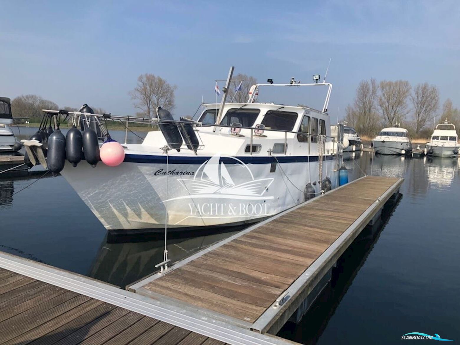 holländischer Werftbau Catharina 1350 Motorboten 1989, met MAN motor, The Netherlands