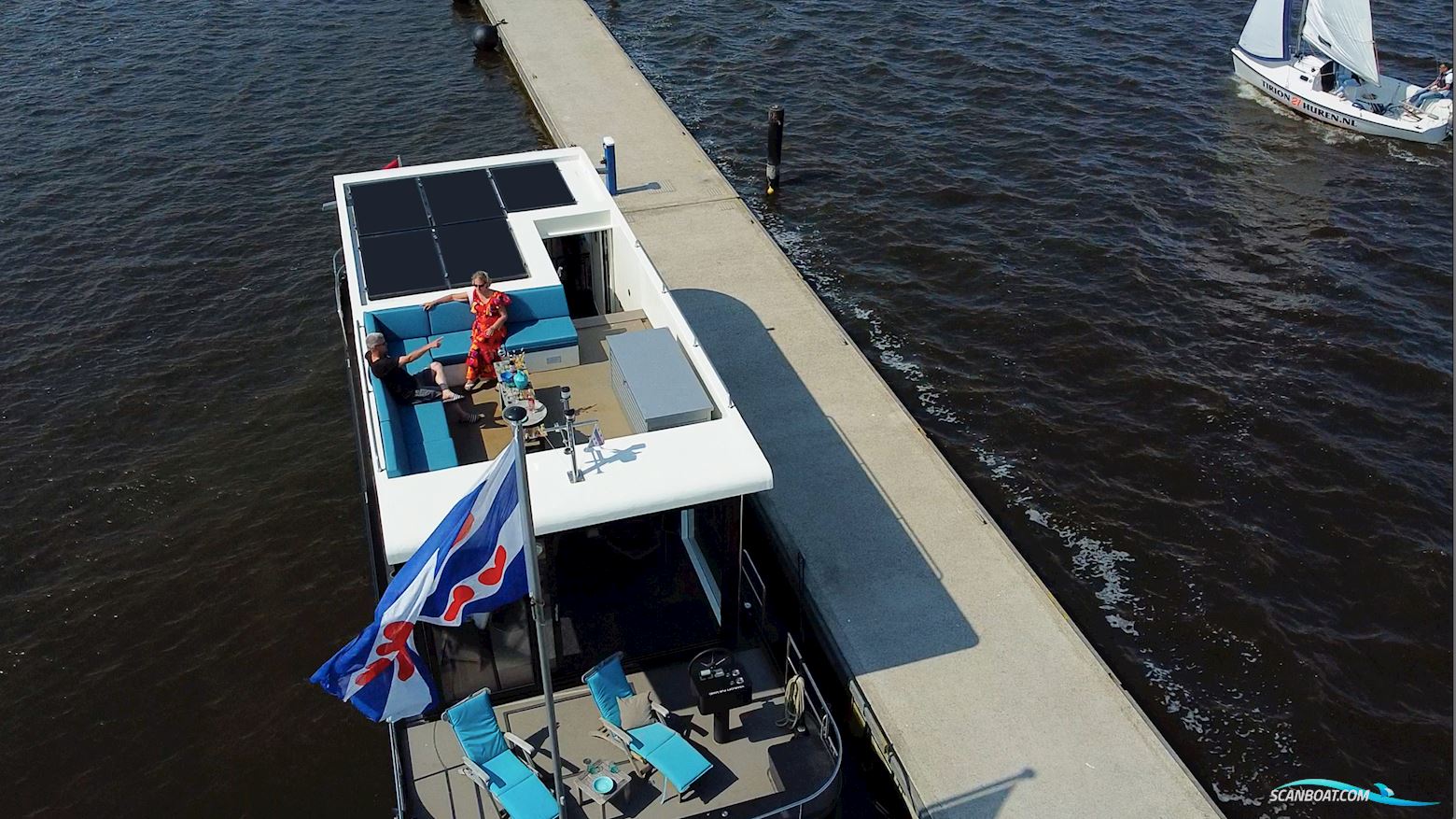 Homeship Vaarloft Volledig Elektrische Houseboat