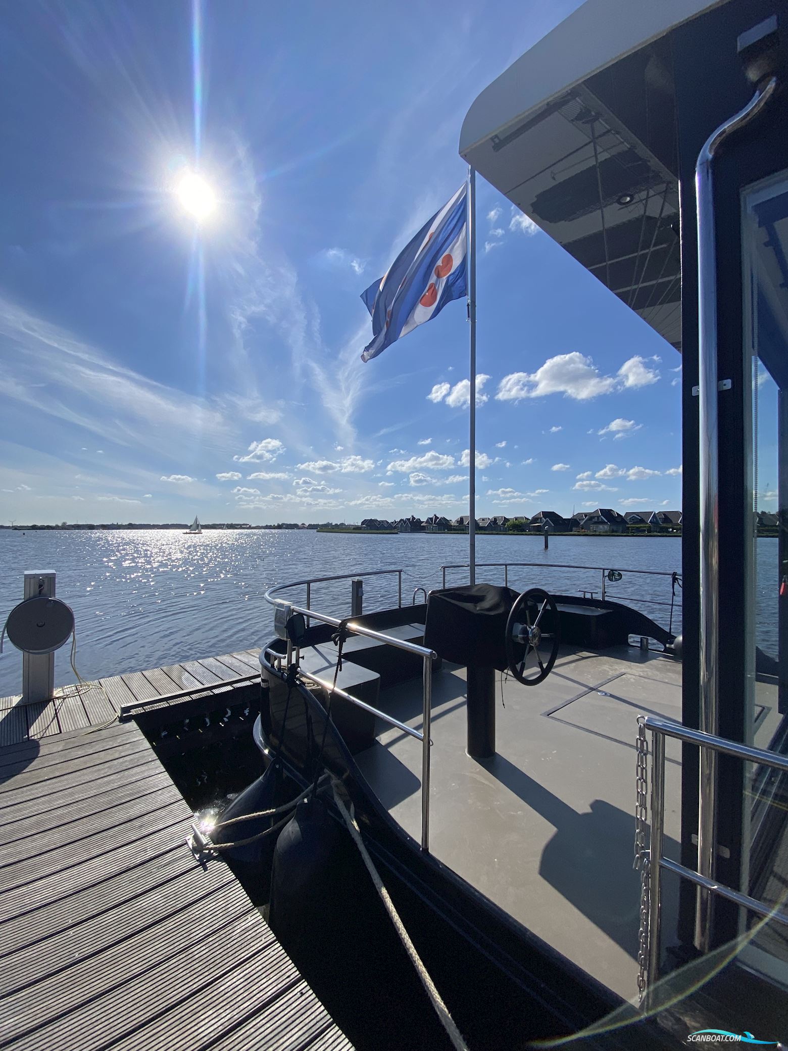 Homeship Vaarloft Volledig Elektrische Houseboat