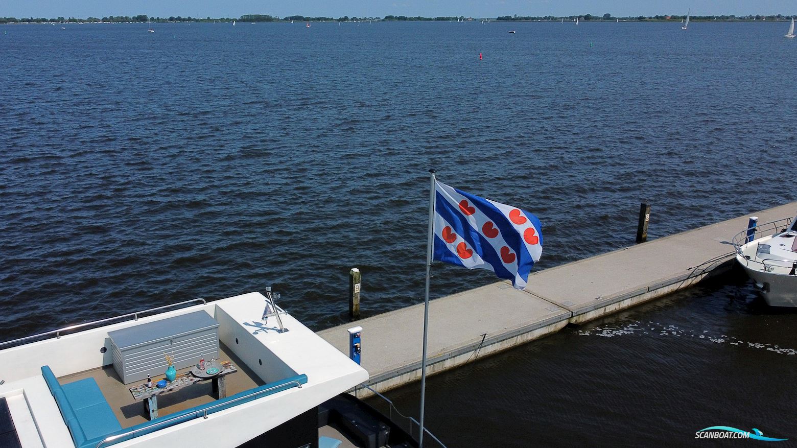 Homeship Vaarloft Volledig Elektrische Houseboat