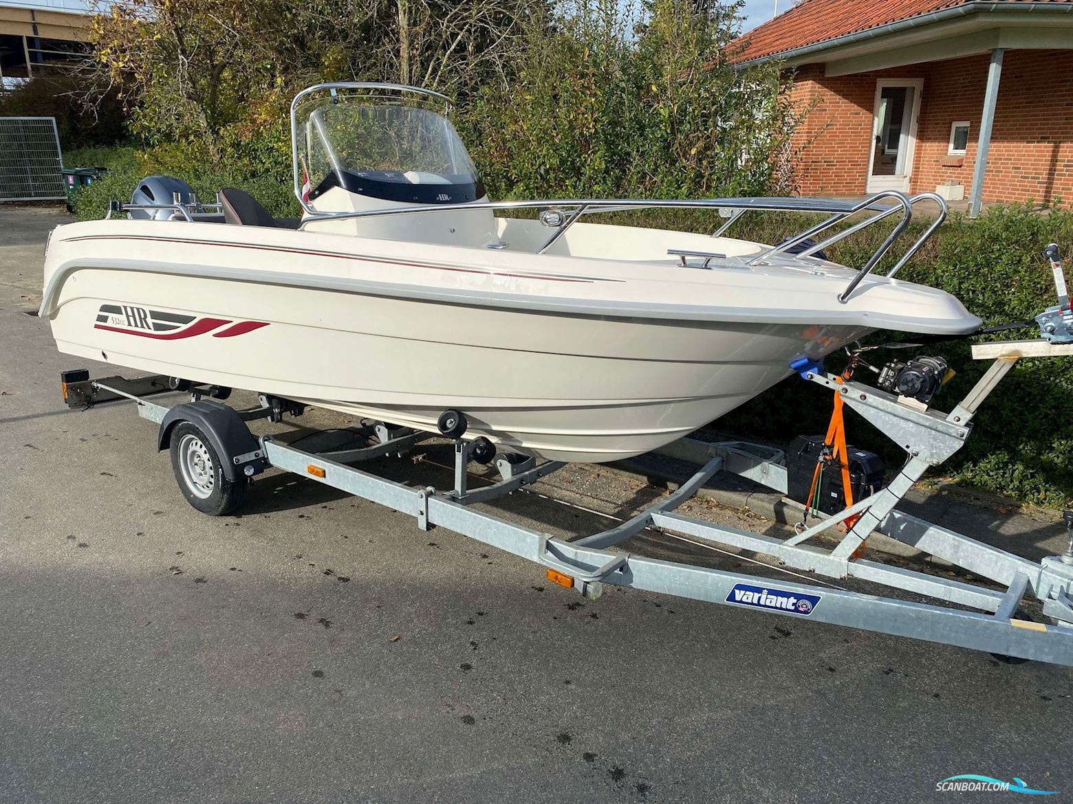 HR 532 CC Med 100 hk Yamaha Motorboten 2019, met Yamaha motor, Denemarken