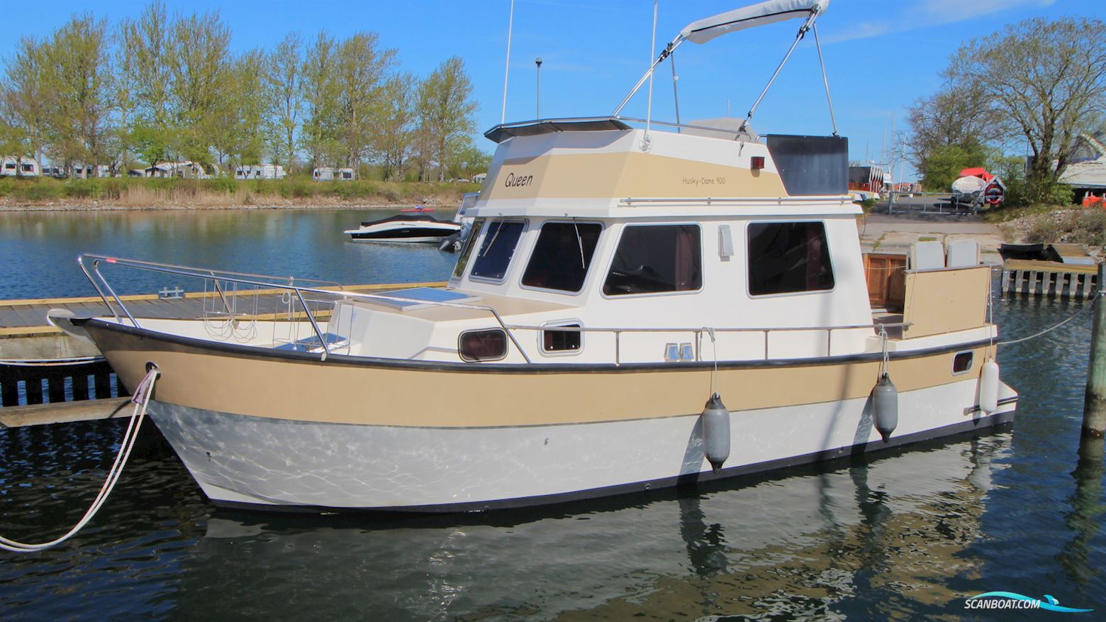 Husky Dane 900 Motorboten 1987, met Yanmar motor, Denemarken