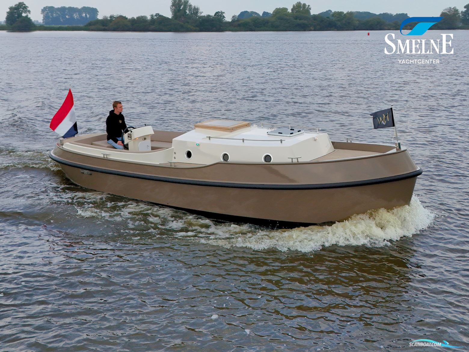 HvW Jachtbouw BR2 850 Cabin Motorboten 2025, met Vetus, M4.45 motor, The Netherlands