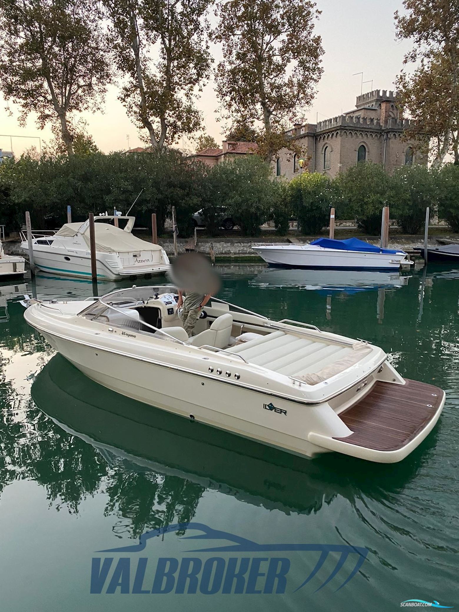 Ilver 25 Nyuma Motorboten 2006, met Mercury Mercruiser Mcm 5.0 Mpi Alpha I motor, Italië