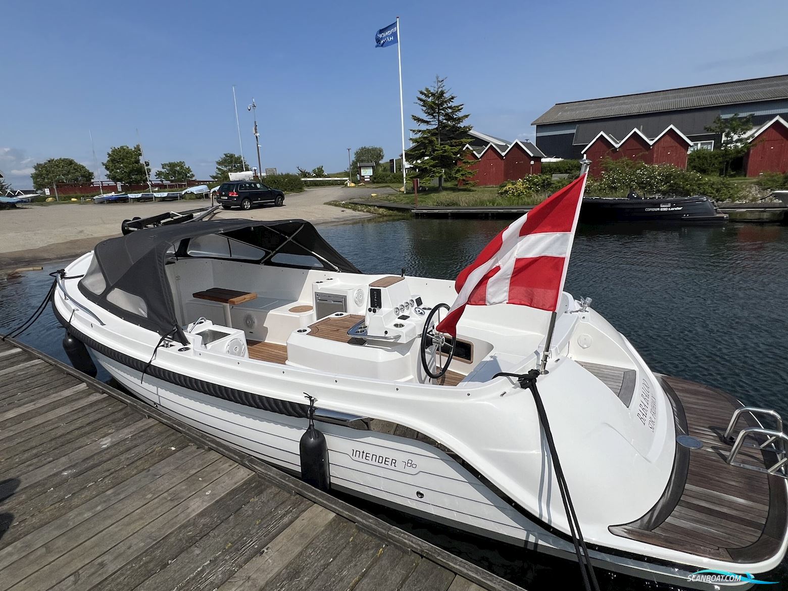 Intender 780 Motorboten 2019, met Volvo Penta 110HK motor, Denemarken