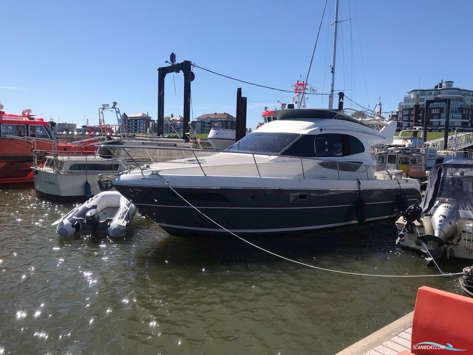 Intermare 36 FLY Motorboten 2009, met YANMAR motor, Duitsland