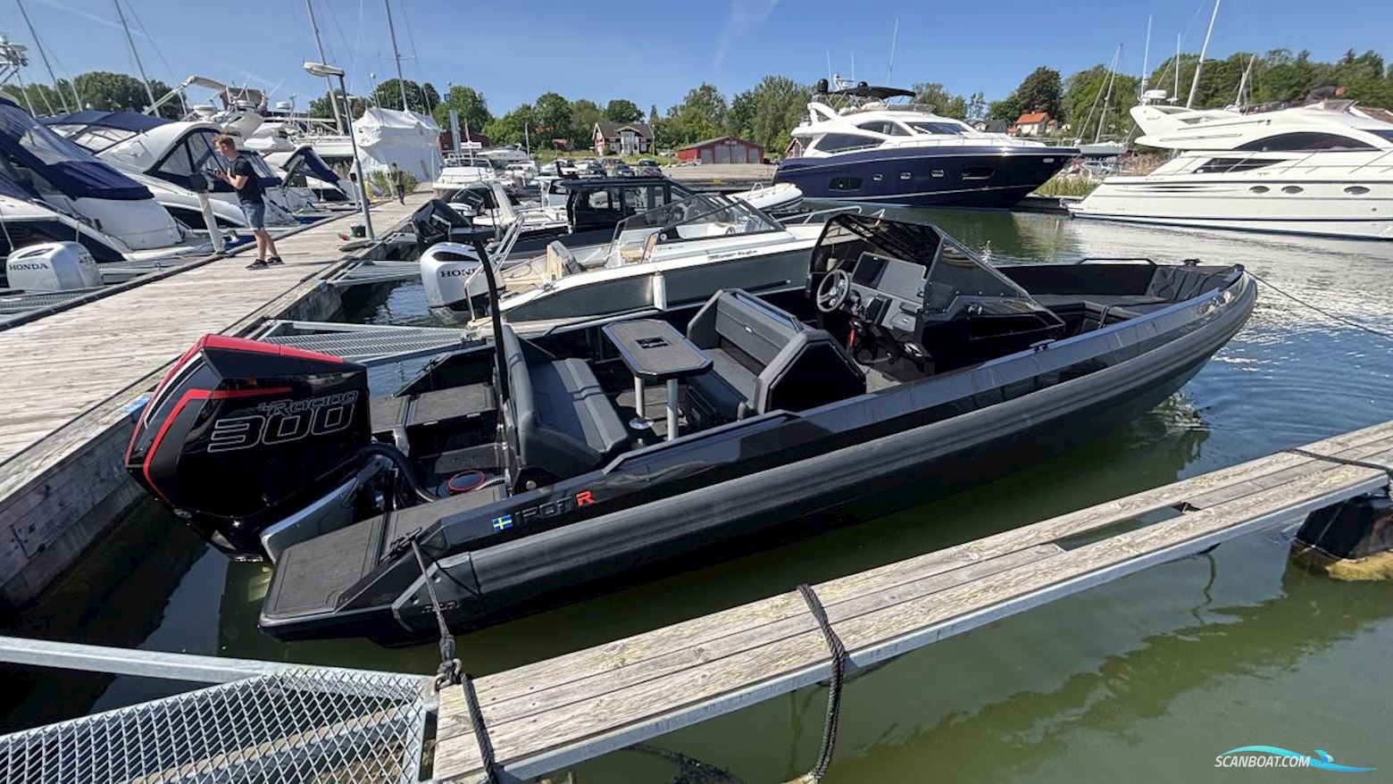 Iron 767 Motorboten 2025, met Mercury 300 V8 Racing motor, Sweden
