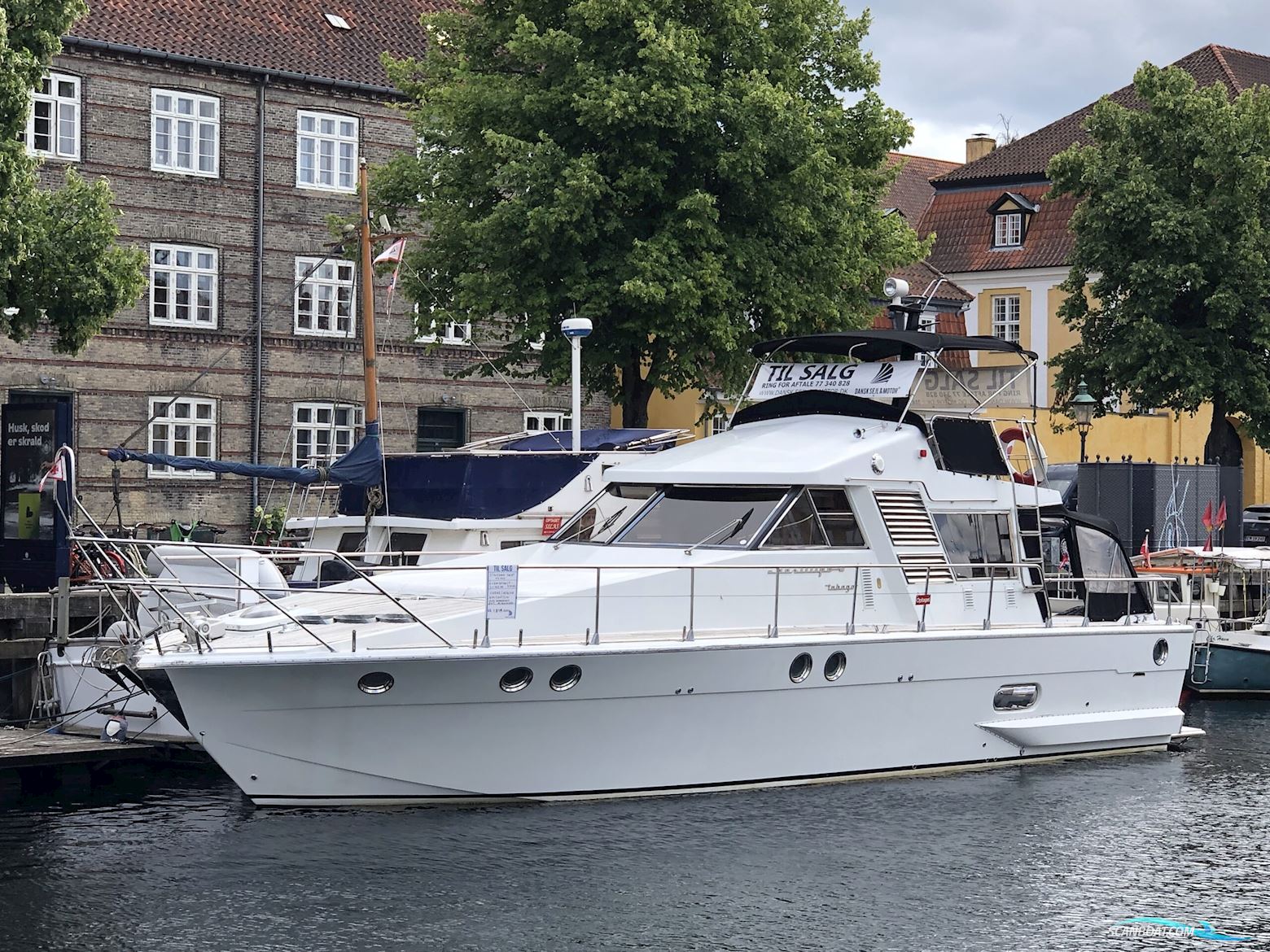 Italiensk Yacht 47 / Kajplads i KBH Centrum