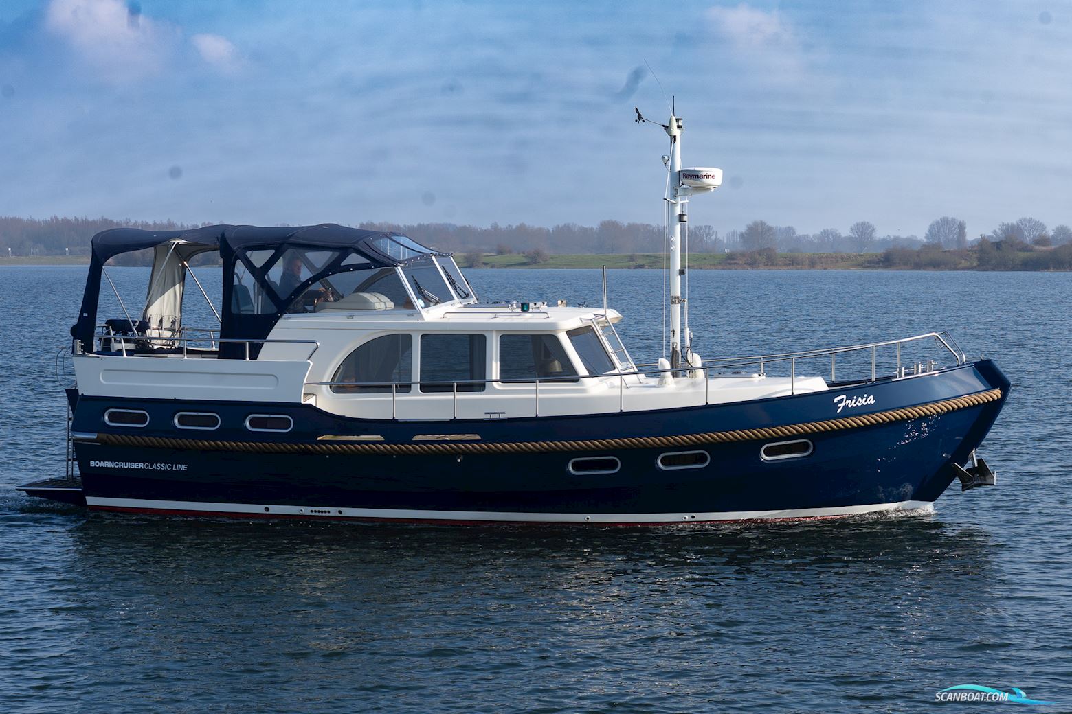 Jachtwerf De Boarnstream Boarncruiser 40 Classic Line Motorboten 2008, met Vetus Diesel motor, The Netherlands