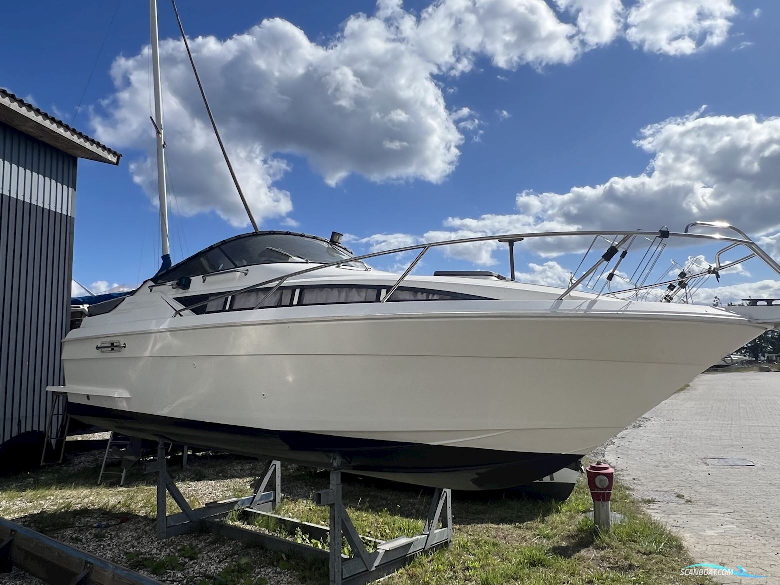 Jans entry 25 /Nyere Motor Motorboten 1986, met Volvo Penta motor, Denemarken