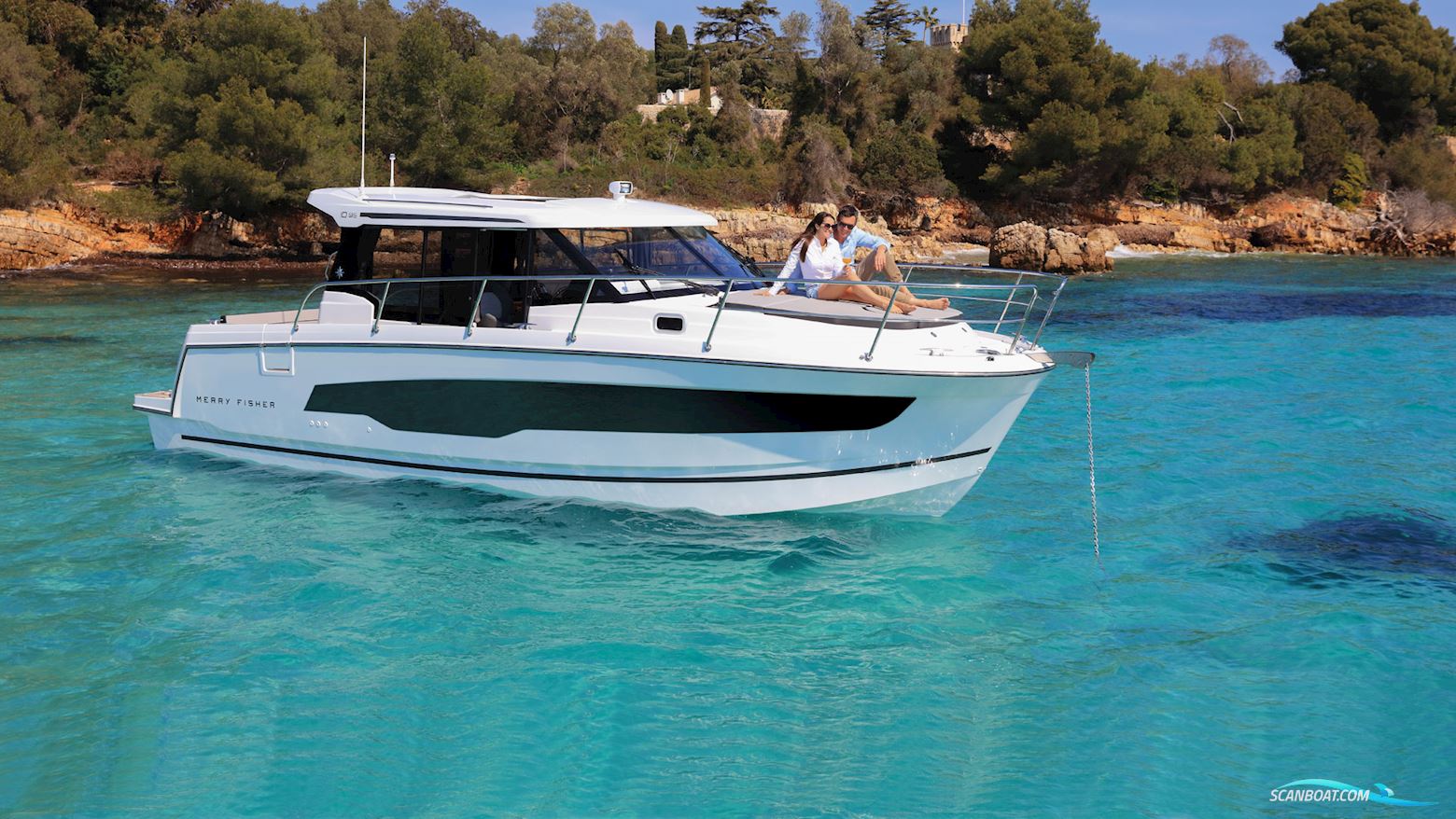 Jeanneau 1095 Merry Fisher Cruiser Motorboten 2024, met Twin Yamaha F300Usb2 motor, Denemarken