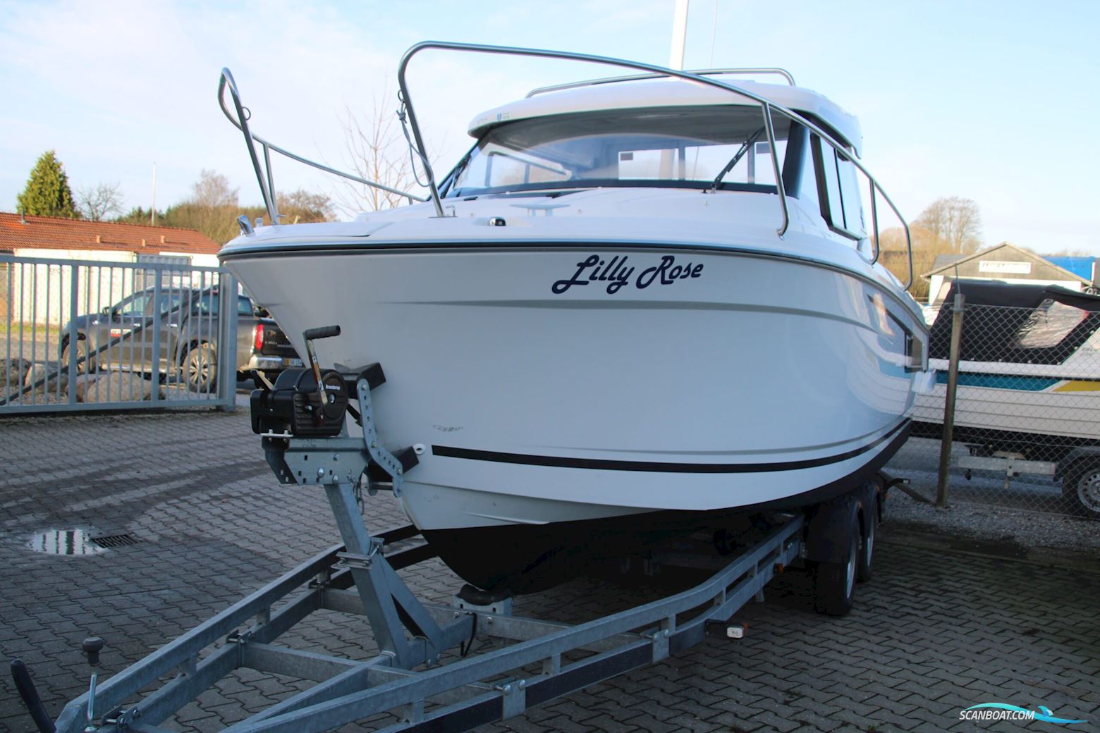 Jeanneau 695 Merry Fisher Serie2 Motorboten 2021, met Yamaha F150Getl motor, Denemarken