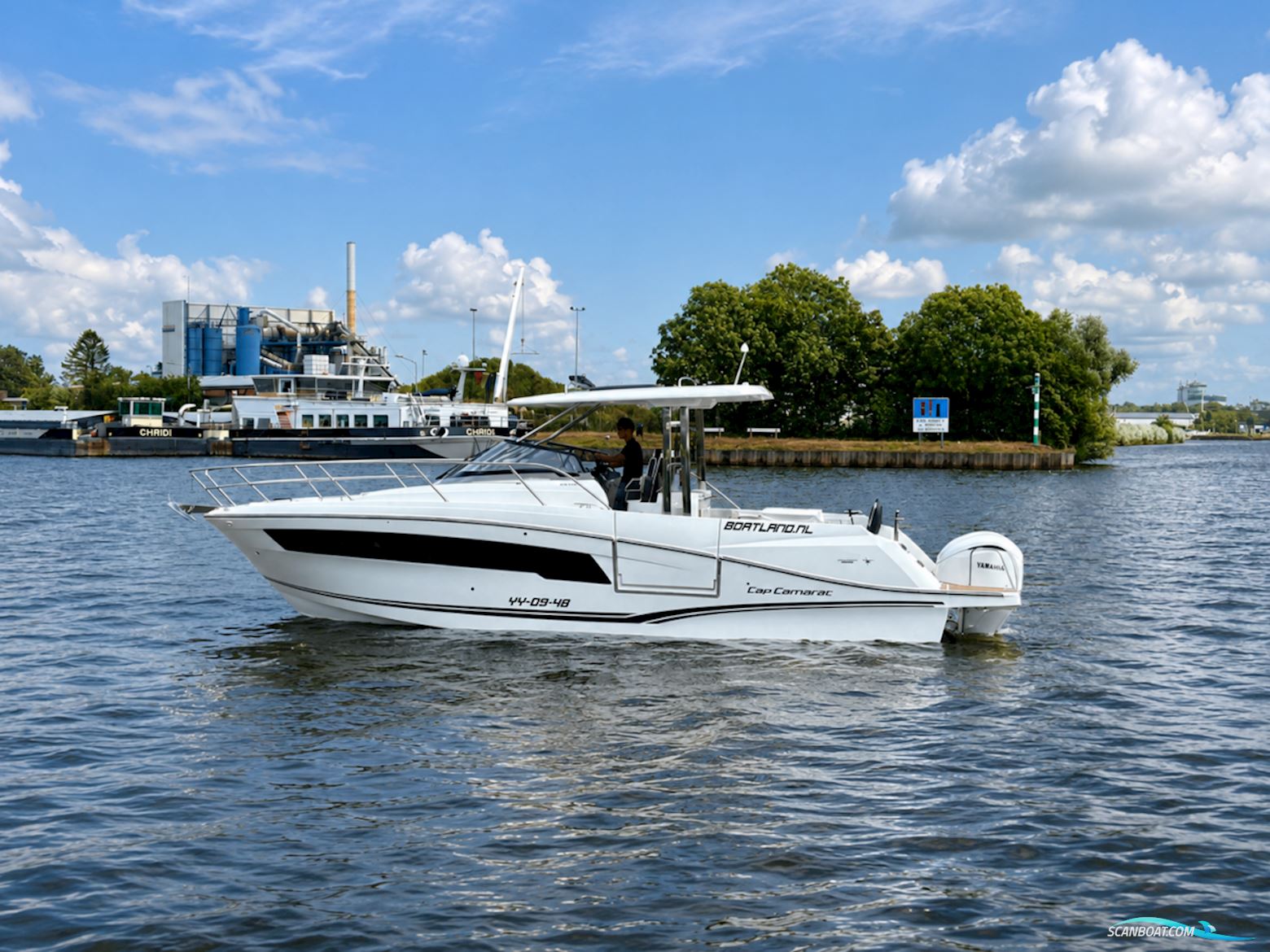 Jeanneau Cap Camarat 10.5 WA S2 op Voorraad. Dit Schip is Aanwezig op de Yamaha Stand Van Hiswa te Water 2026. Motorboten 2026, met Yamaha motor, The Netherlands