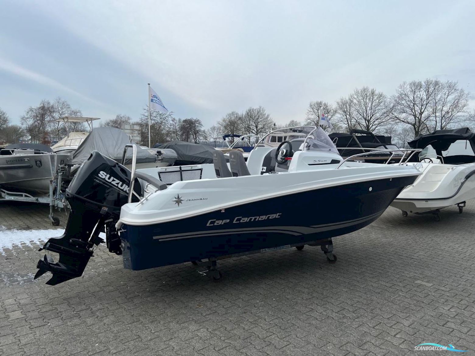 Jeanneau Cap Camarat 5.5 WA Motorboten 2024, met Suzuki motor, The Netherlands