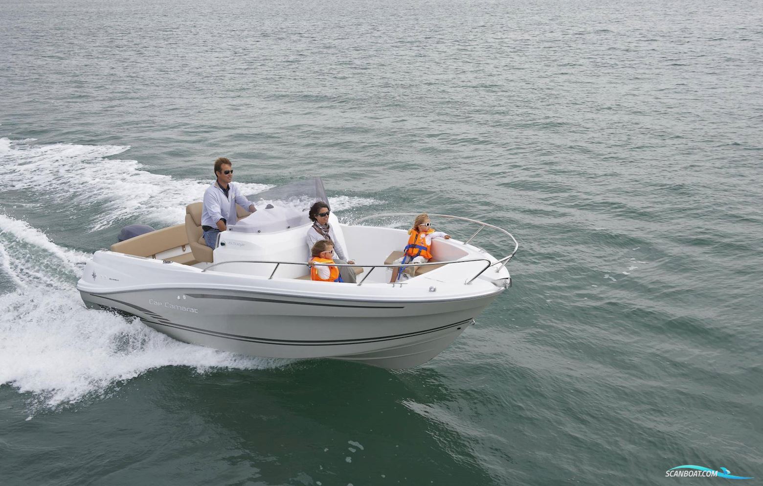 Jeanneau Cap Camarat 6.5 CC Motorboten 2025, met Yamaha F150XB motor, Denemarken