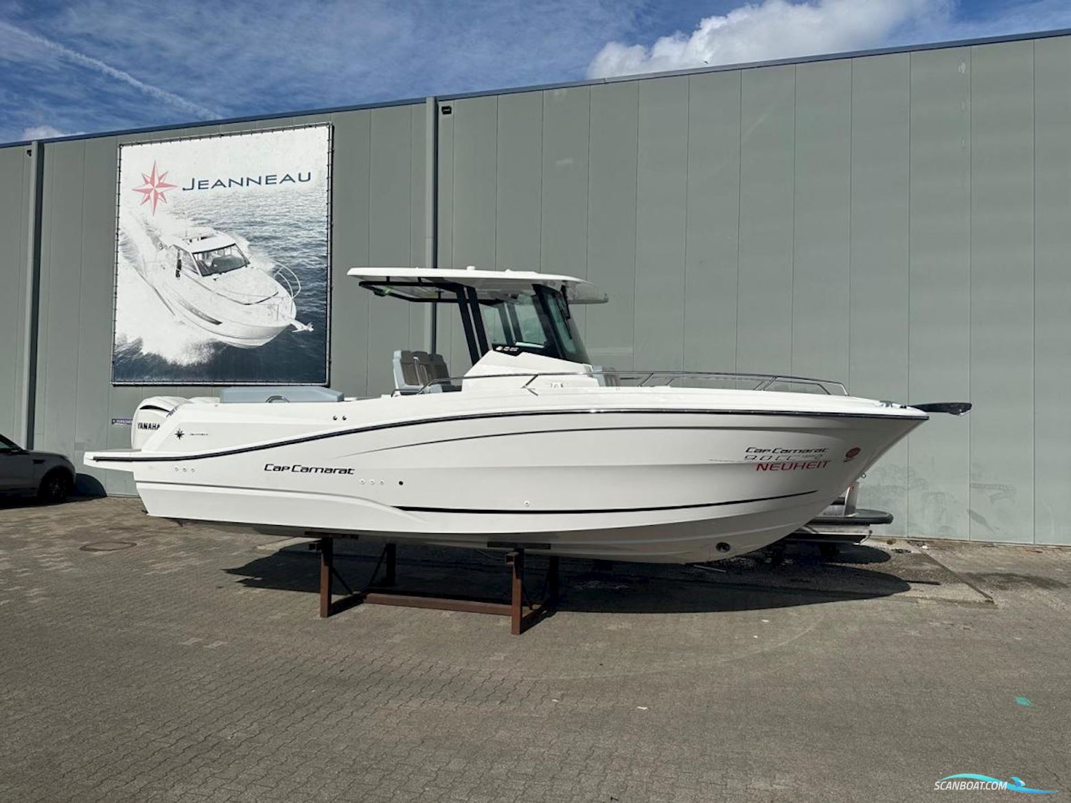 Jeanneau Cap Camarat 9.0CC S2 Nieuw Model! Dit Schip is Aanwezig op de Yamaha Stand Van Hiswa te Water 2026.