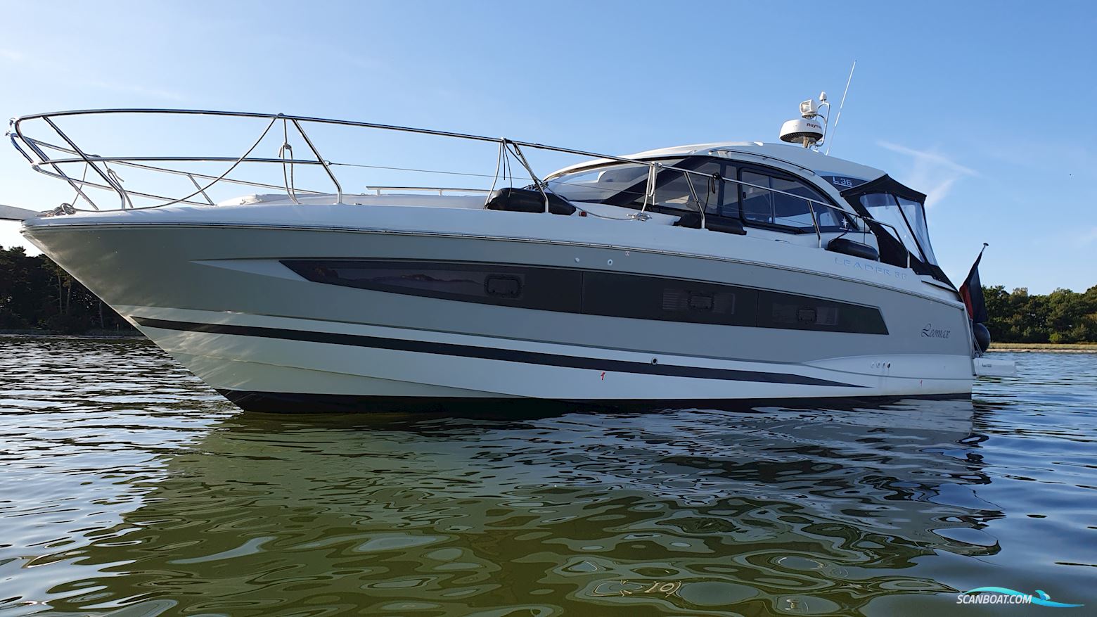 Jeanneau Leader 36 Modell 2019 Motorboten 2018, met Volvo Penta D4-300 motor, Duitsland