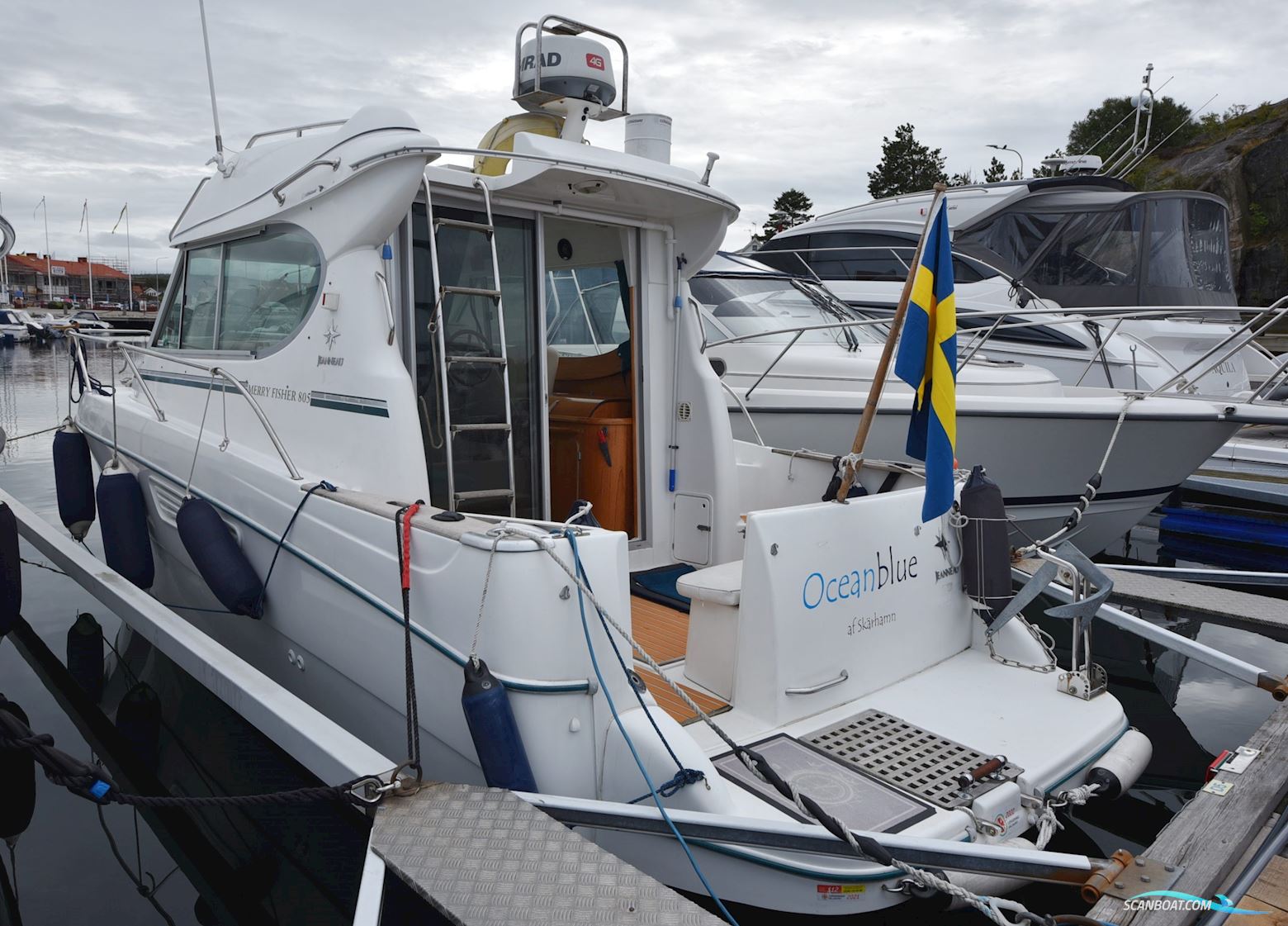 Jeanneau Merry Fischer 805 Motorboten 2003, met Volvo Penta motor, Sweden
