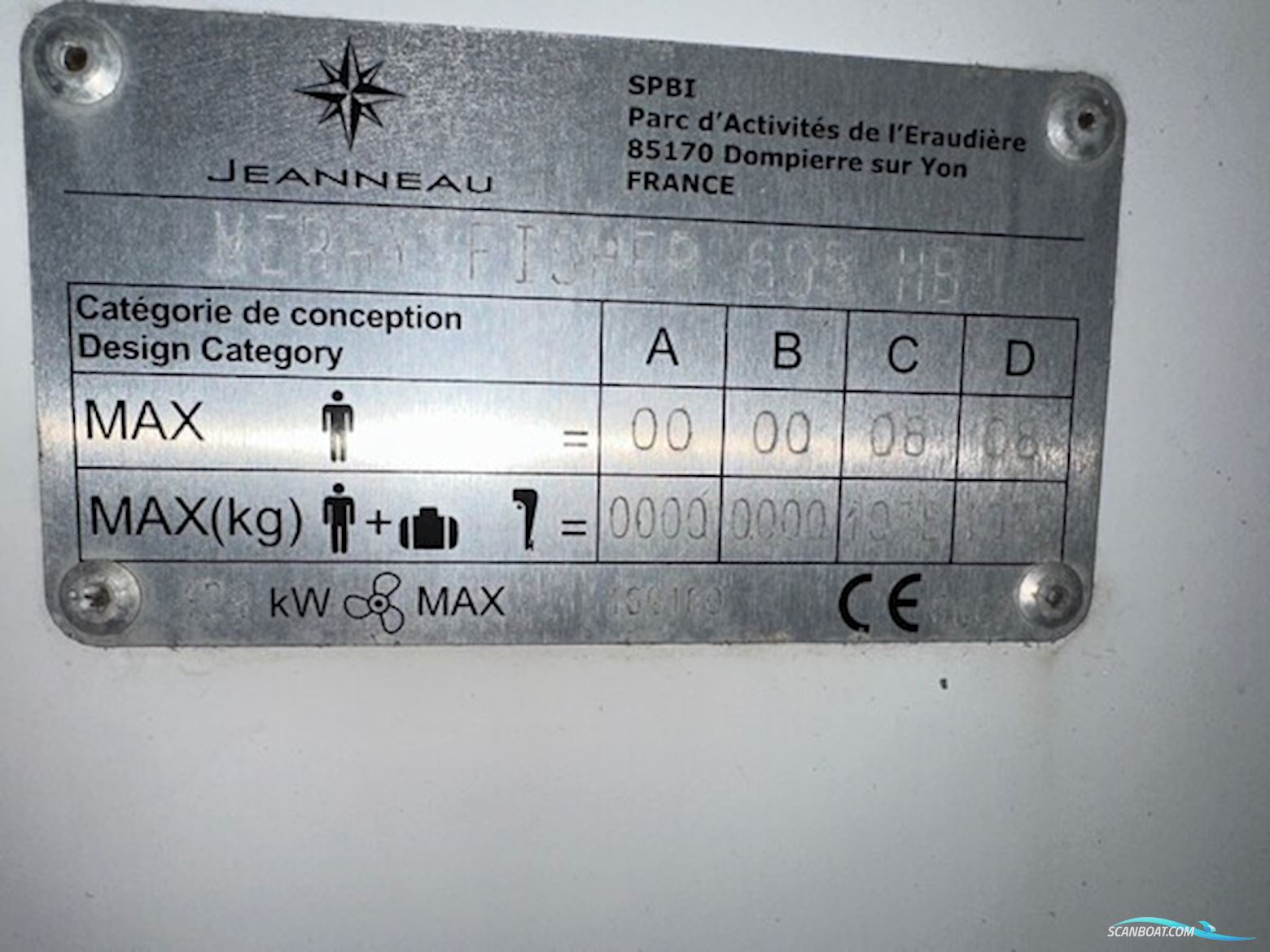 Jeanneau Merry Fisher 695 Yamaha‑175‑motor