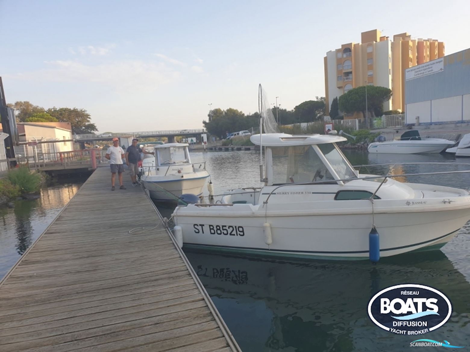 Jeanneau Merry Fisher 530 Motorboten 2002, met Yamaha motor, France
