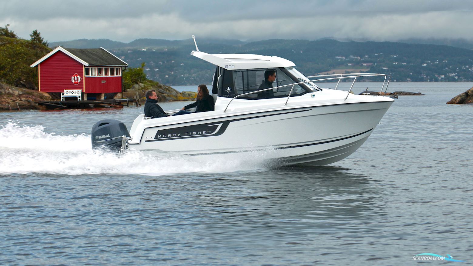 Jeanneau Merry Fisher 605 S2 Motorboten 2022, met Yamaha F100LB motor, Denemarken