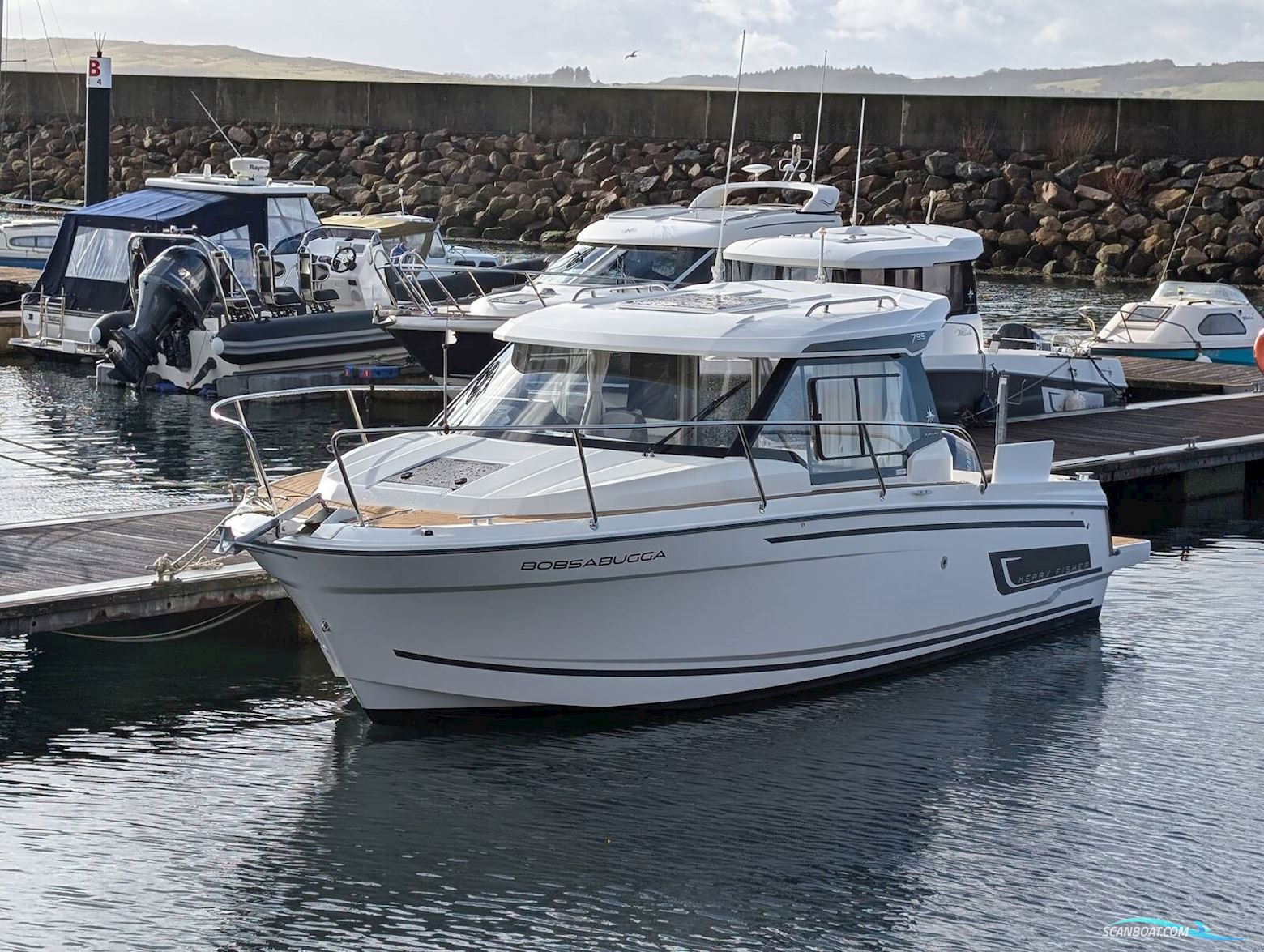 Jeanneau Merry Fisher 795 S2 Motorboten 2022, met Yamaha motor, United Kingdom