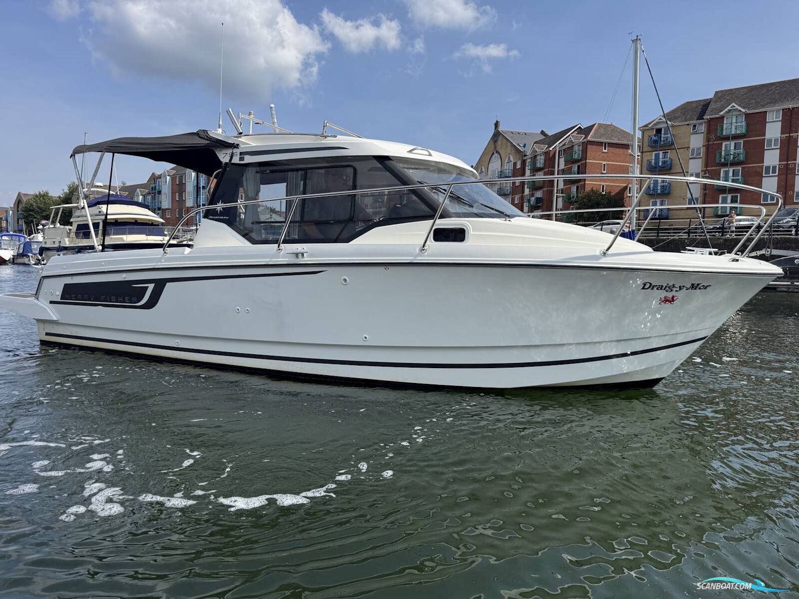 Jeanneau Merry Fisher 795 Motorboten 2017, met Suzuki motor, United Kingdom
