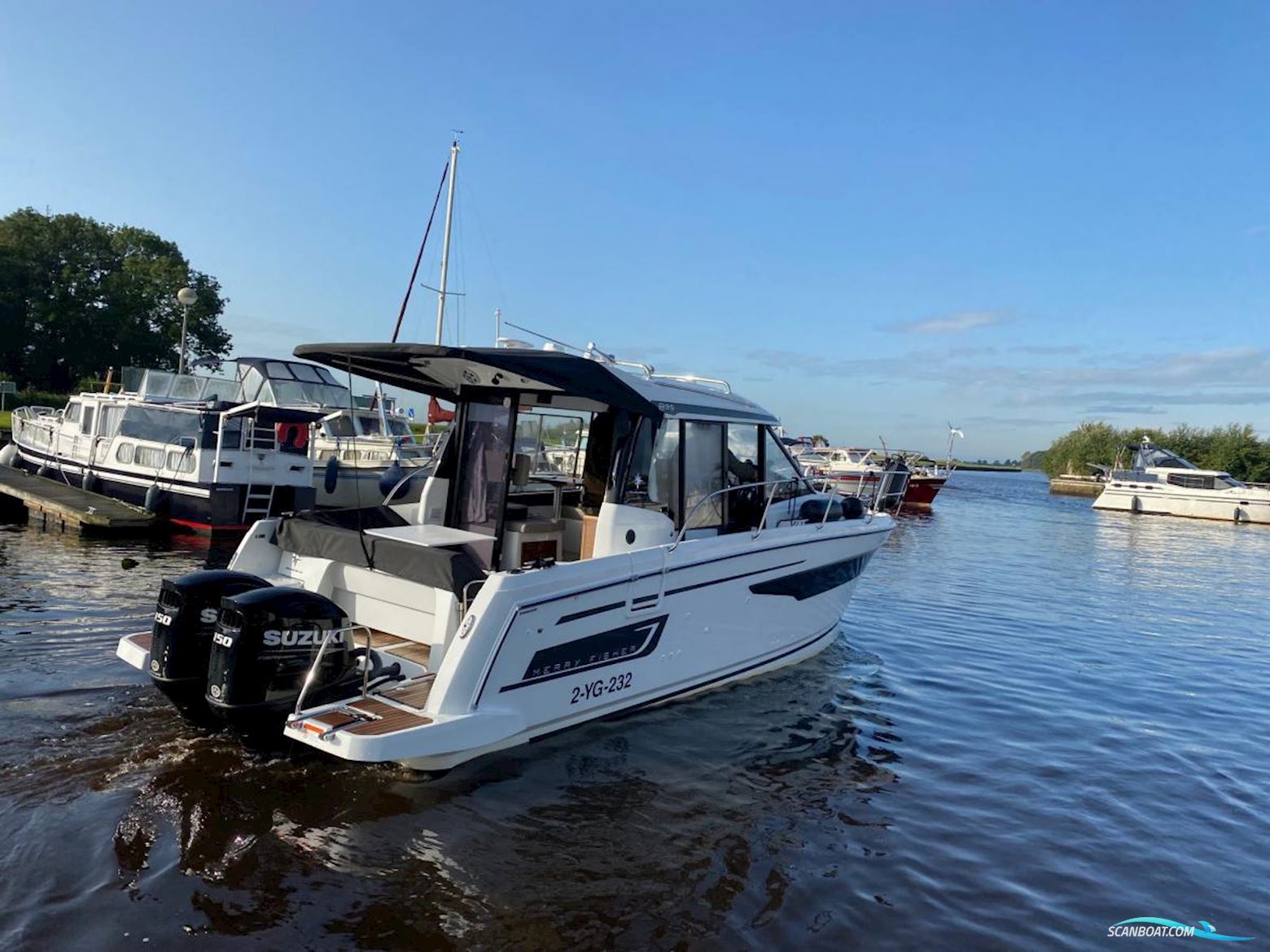 Jeanneau Merry Fisher 895 offshore Full options with Joystick