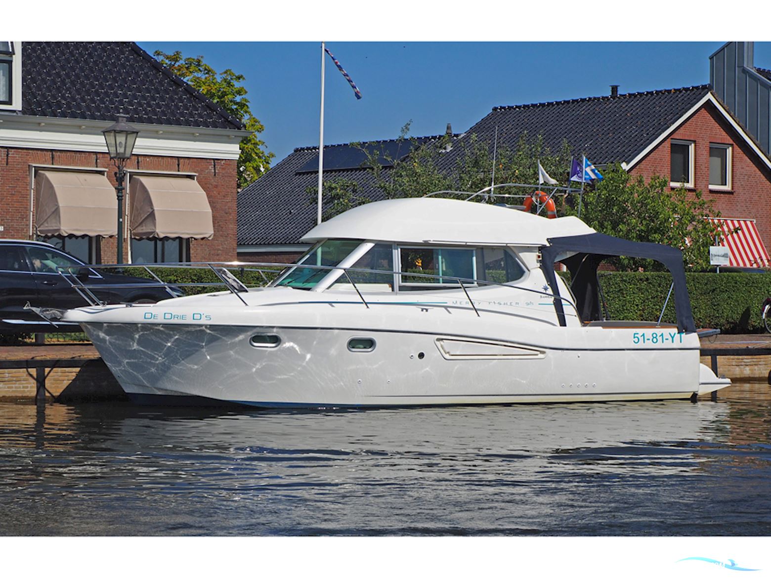 Jeanneau Merry Fisher 925 Motorboten 2006, met Nanni T4-155 motor, The Netherlands
