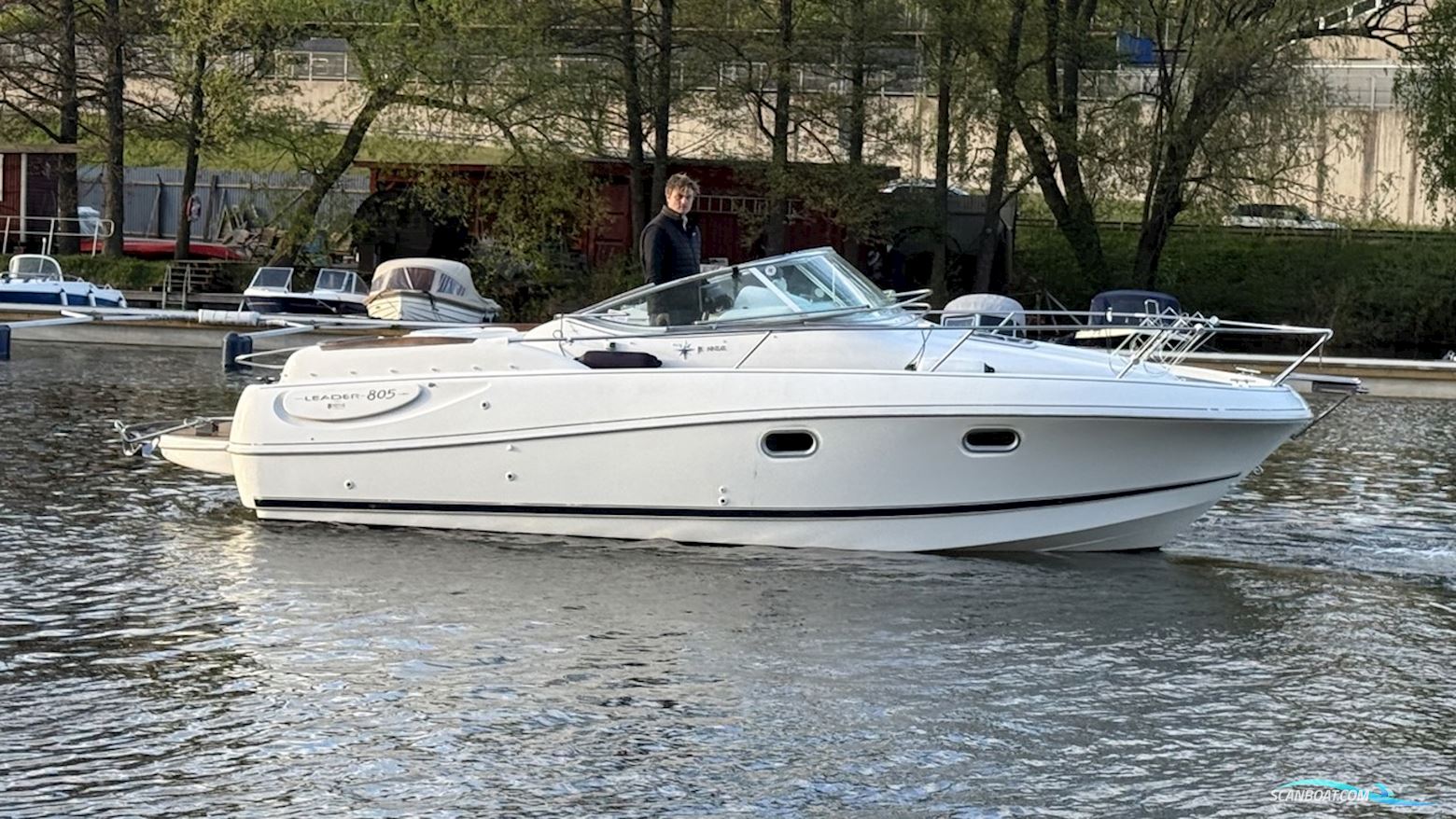 Jeanneau Motorbåt Leader 805 Motorboten 2005, met Volvo Penta motor, Sweden
