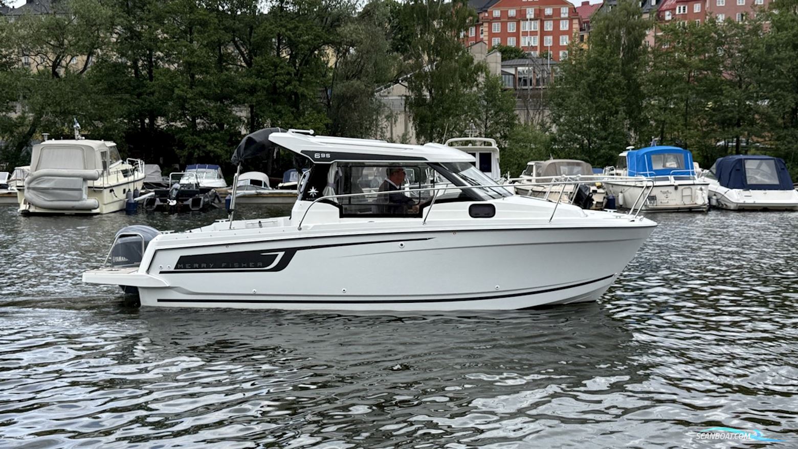 JEANNEAU MOTORBÅT MERRY FISHER 695 Motorboten 2022, met Yamaha motor, Sweden