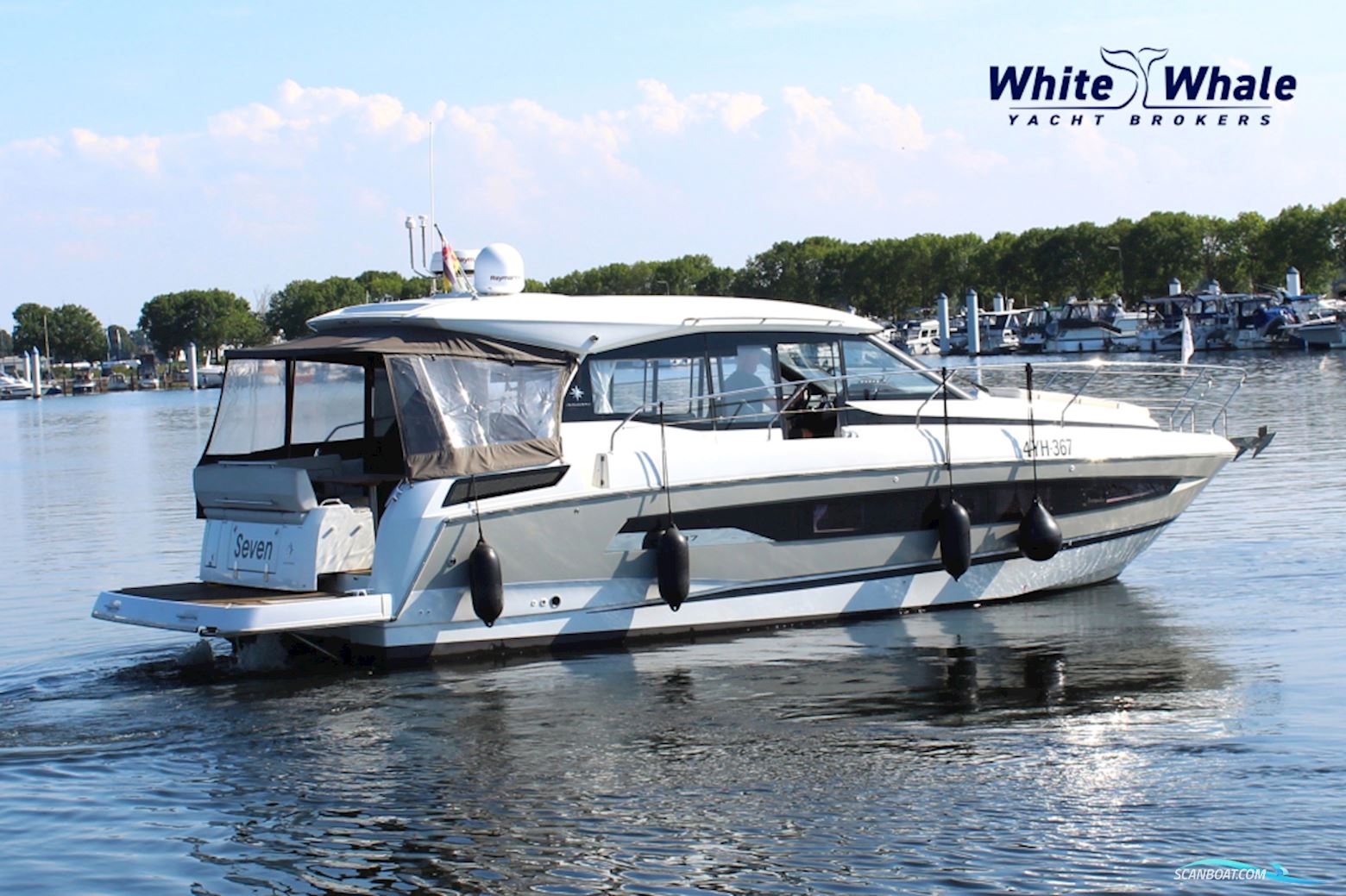 Jeanneau NC 37 Motorboten 2019, met 2x Volvo Penta motor, The Netherlands