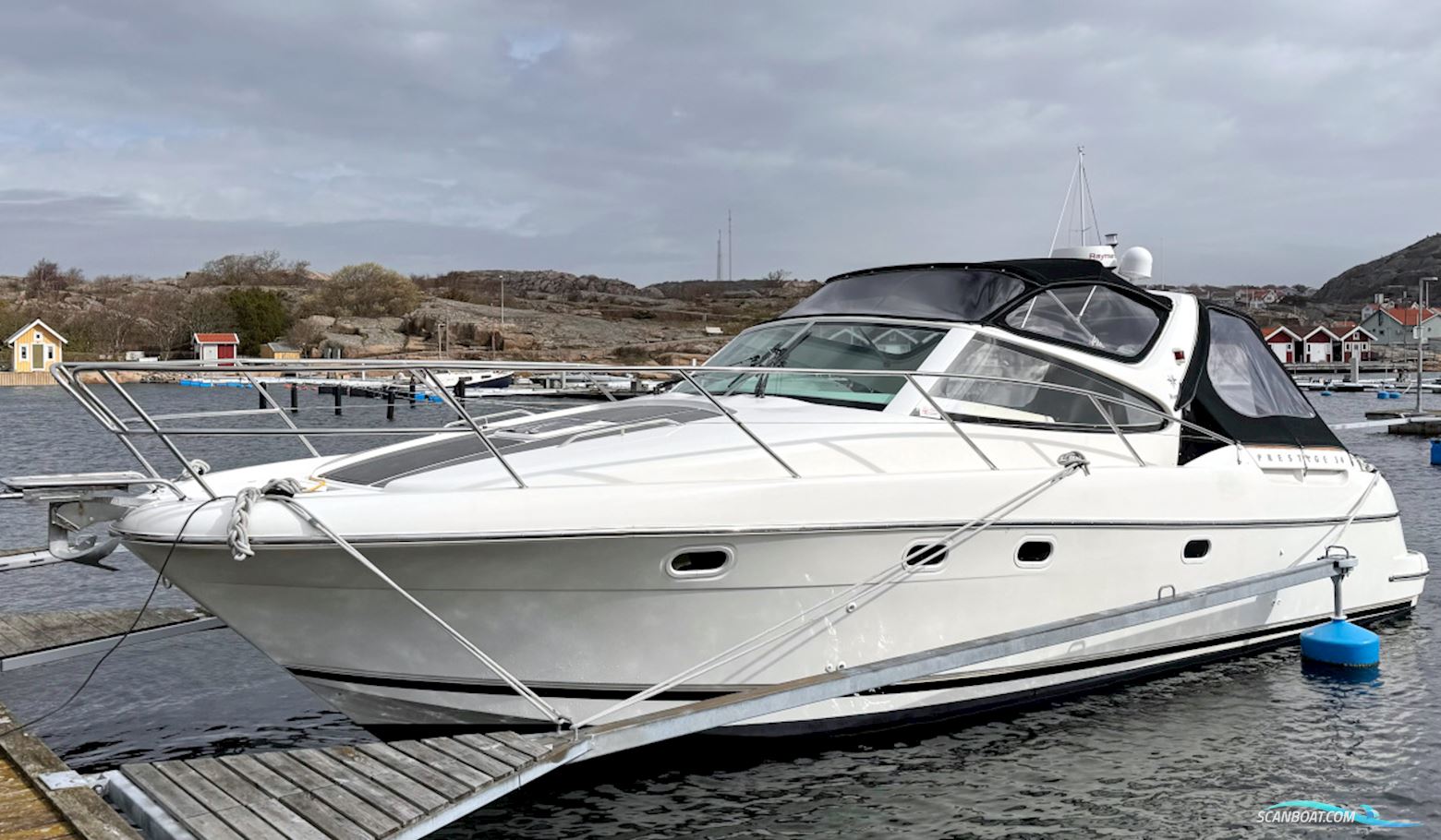 Jeanneau Prestige 34S Volvo Penta D4-260 EVC Motorboten 2006, met Volvo Penta D4-260 EVC motor, Sweden