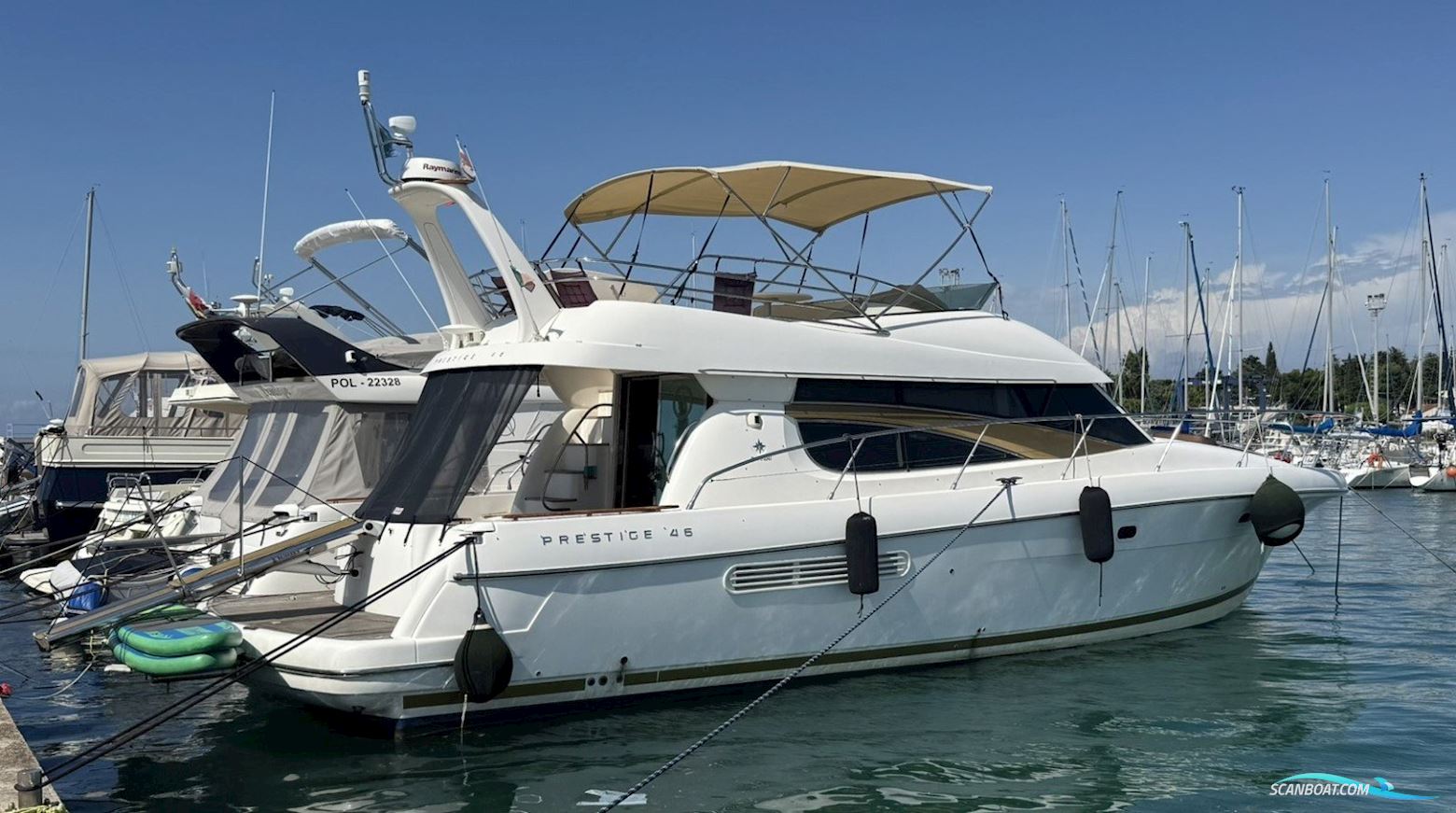 Jeanneau PRESTIGE 46 FLY - 2008 Motorboten 2008, met CUMMINS DIESEL motor, Kroatië