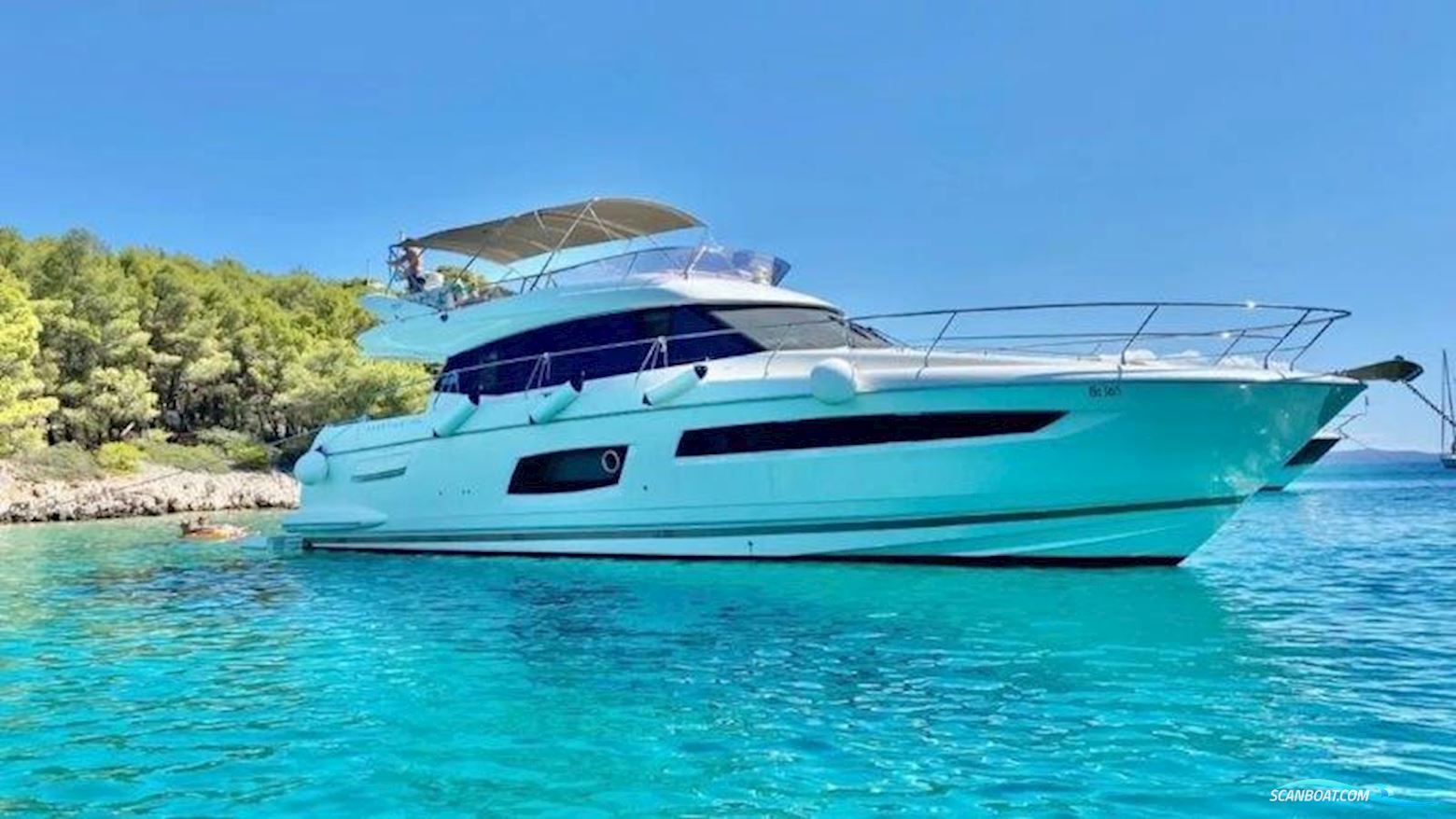 Jeanneau Prestige 550 Motorboten 2014, met Cummins Qsl 600 motor, Kroatië
