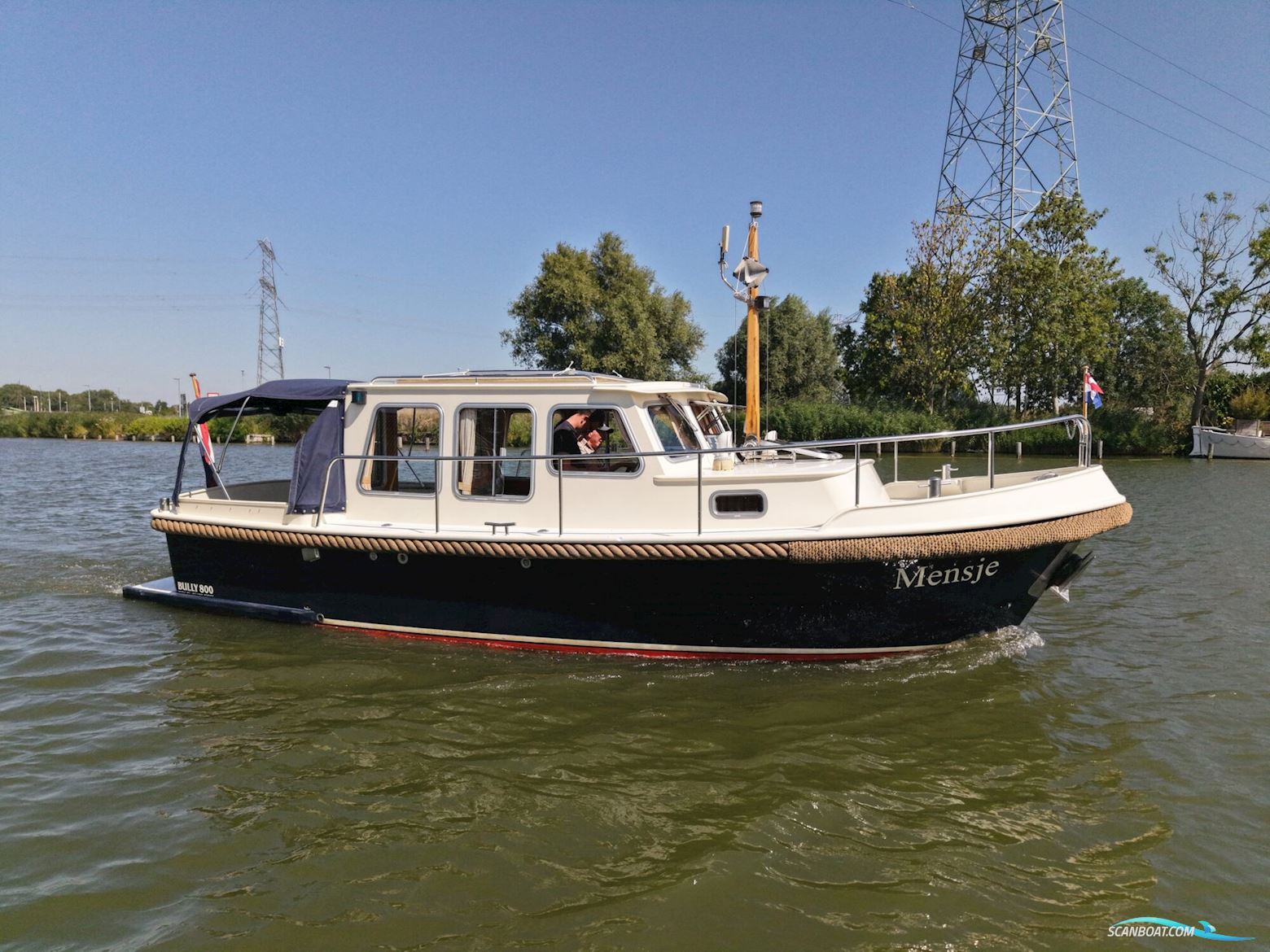 Jetten Bully 800 Motorboten 2006, met Yanmar motor, The Netherlands