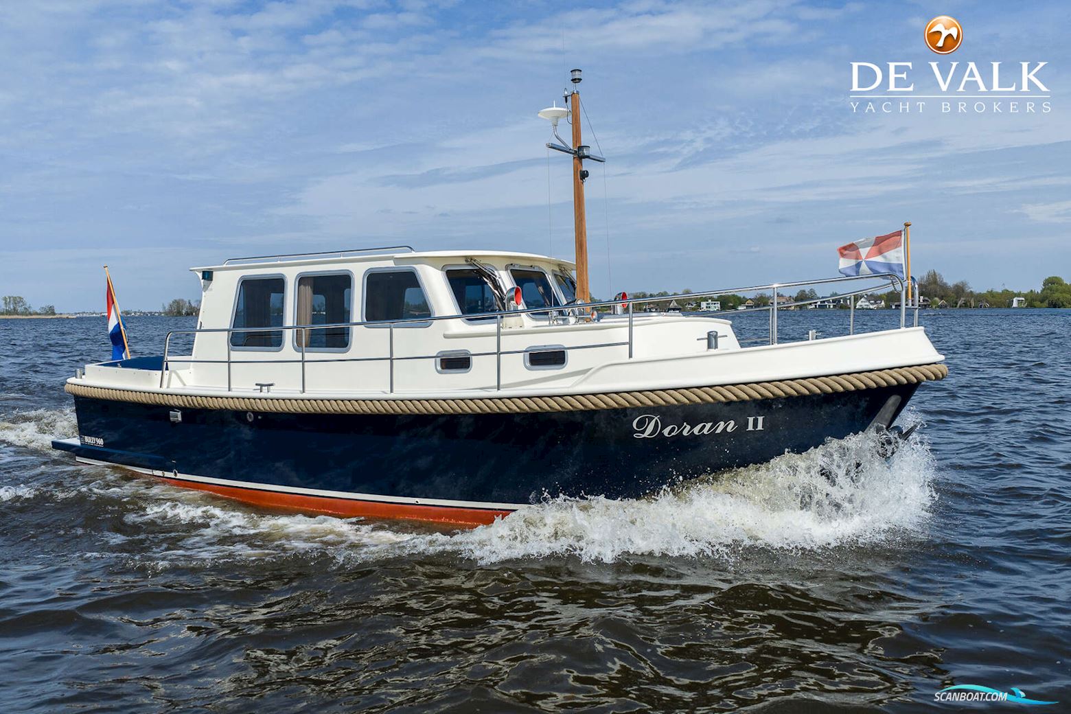 Jetten Bully 960 Motorboten 2005, met Yanmar motor, The Netherlands