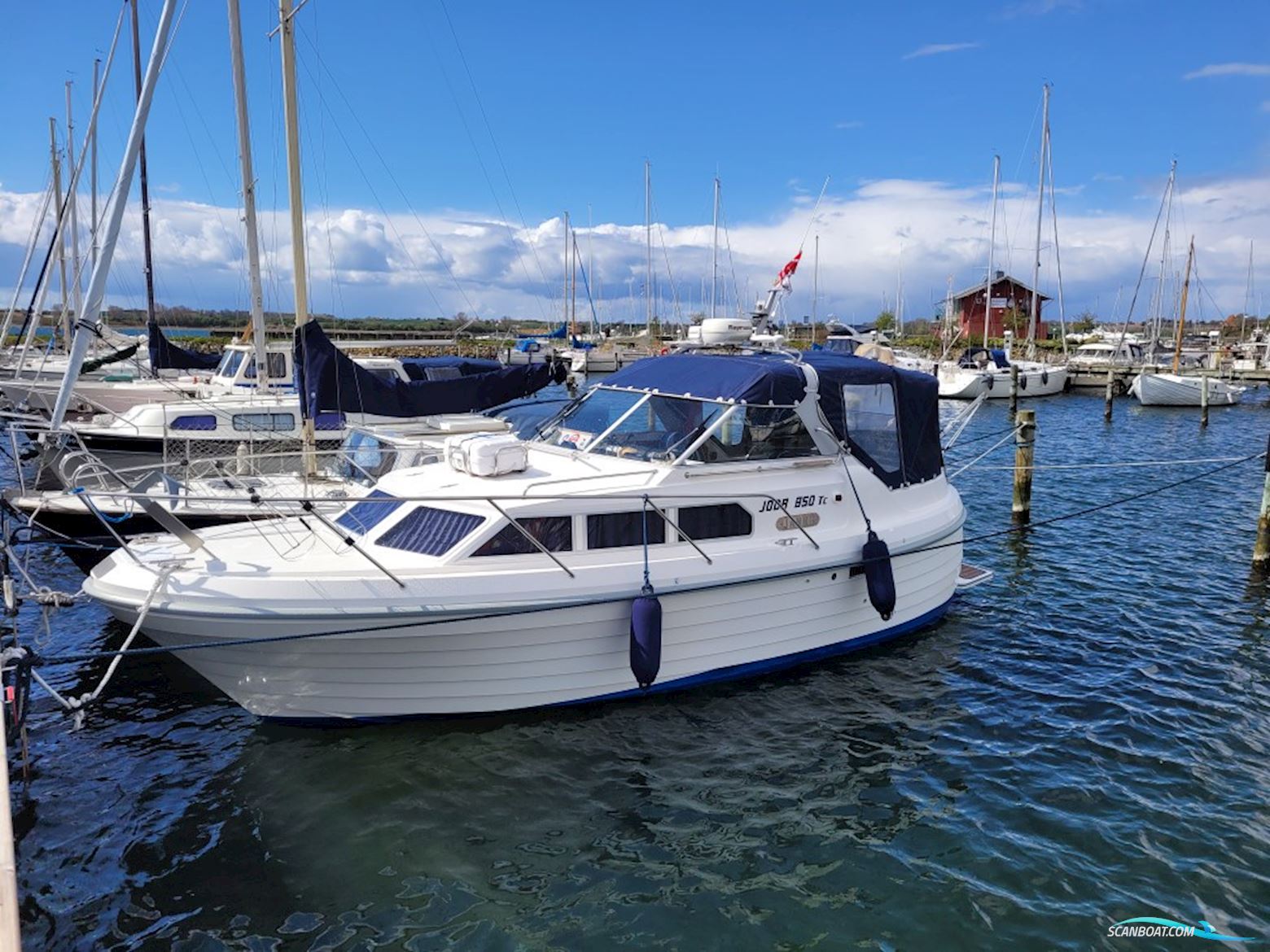 JODA  850 TC Motorboten 2003, met Volvo Penta TAMD31P motor, Denemarken